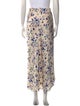 Favorite Daughter Floral Print Midi Length Skirt