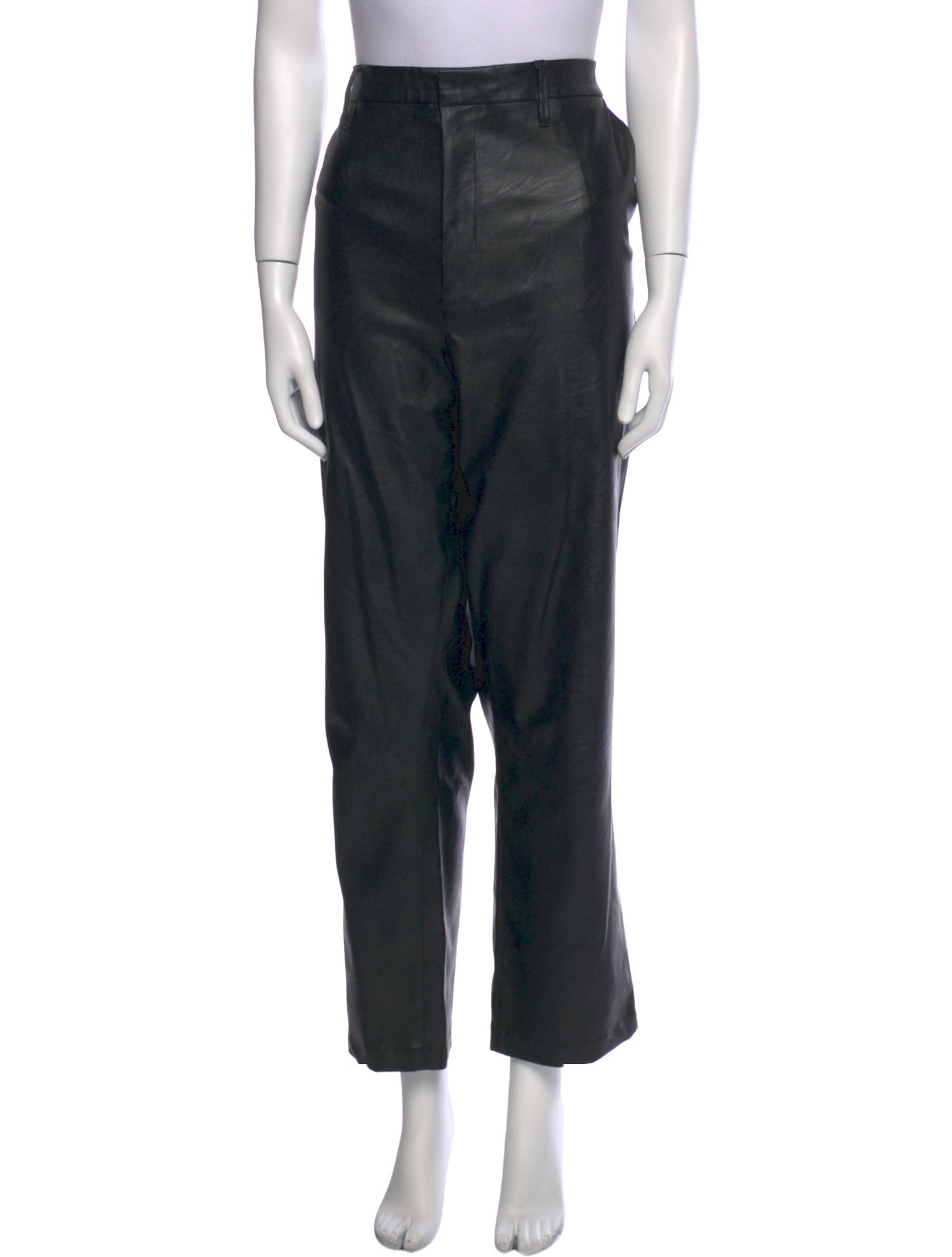 Favorite Daughter Faux Leather Straight Leg Pants