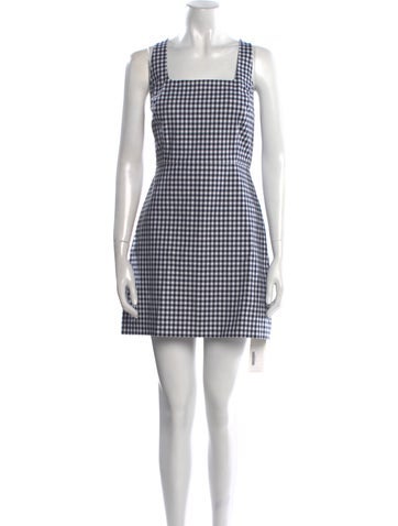 Favorite Daughter Dresses Plaid Print Mini Dress US 10 | L