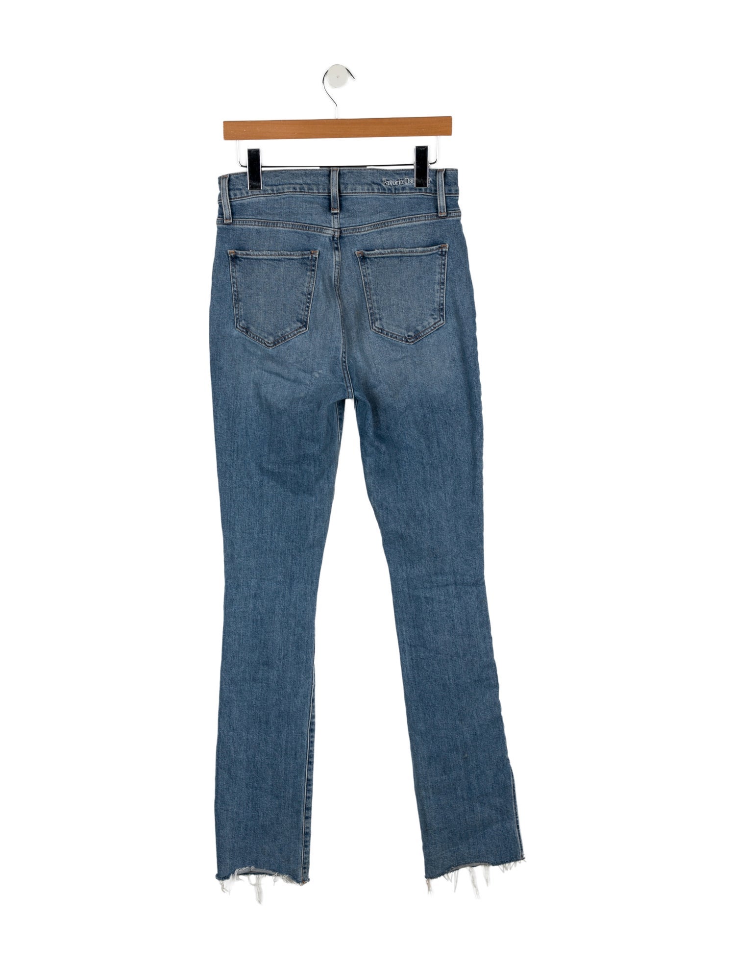 Favorite Daughter High-Rise Straight Leg Jeans