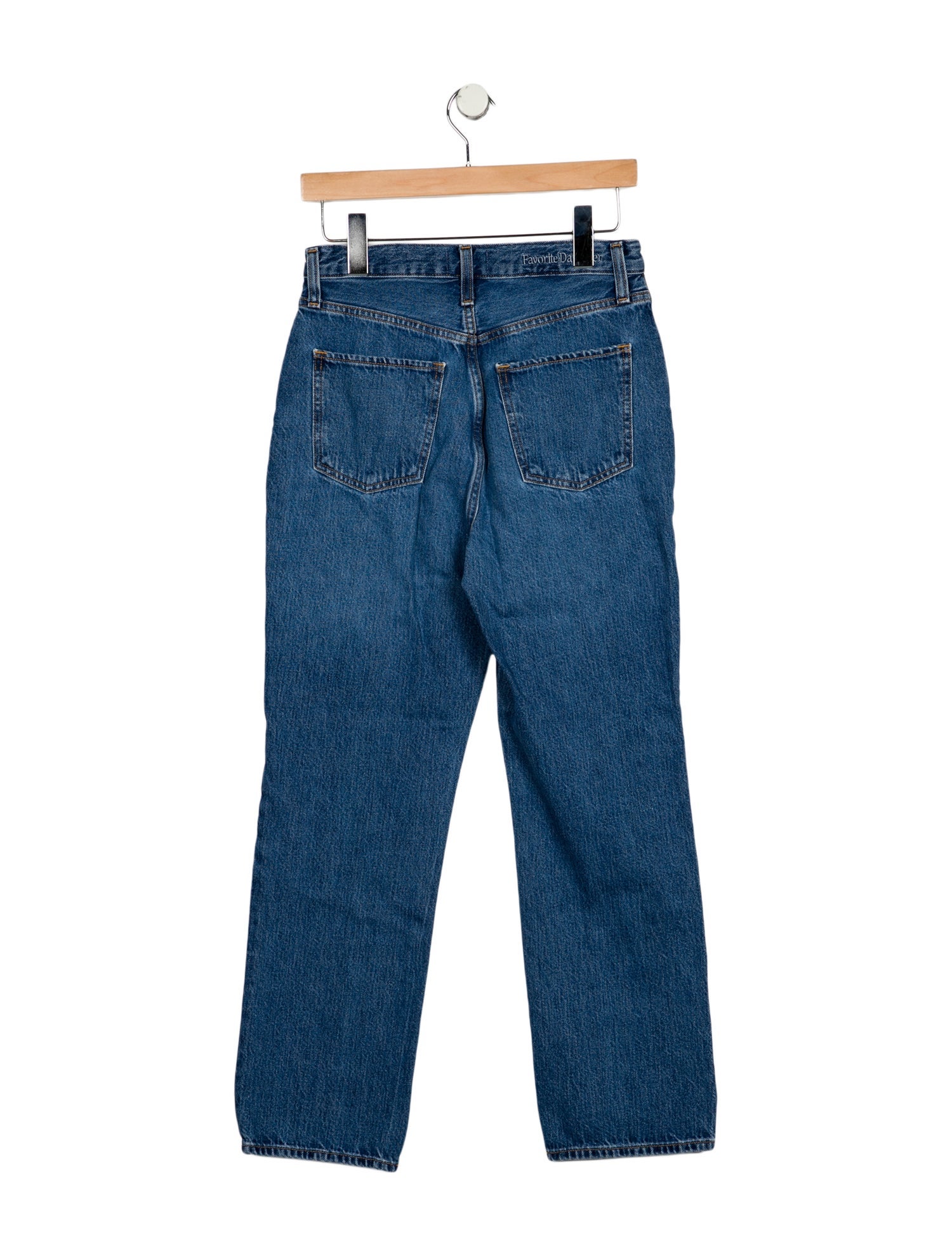 Favorite Daughter High-Rise Straight Leg Jeans