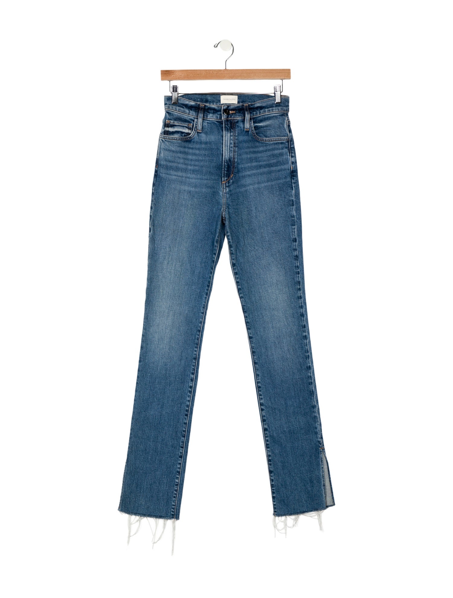 Favorite Daughter High-Rise Straight Leg Jeans