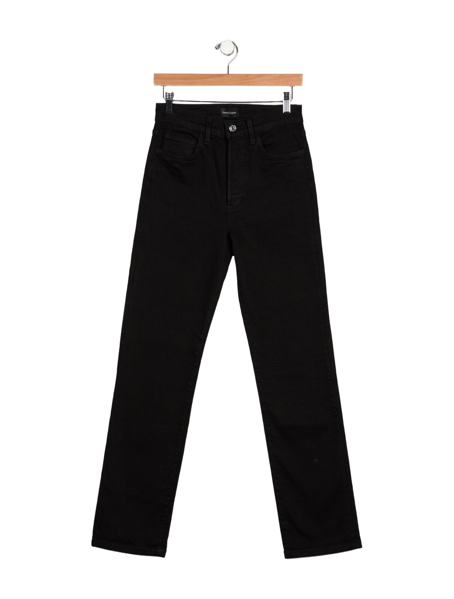 Favorite Daughter High-Rise Straight Leg Jeans