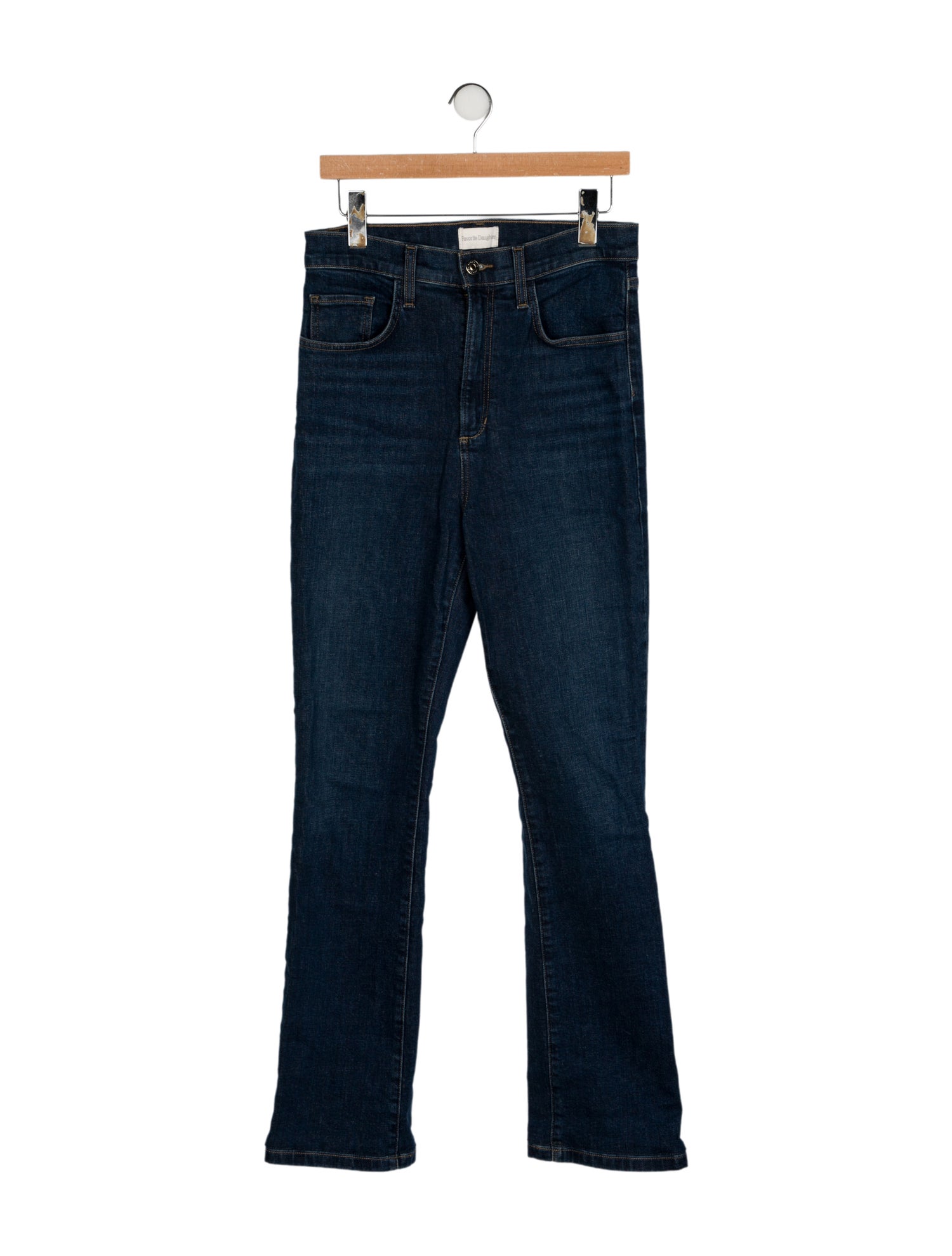 Favorite Daughter High-Rise Straight Leg Jeans