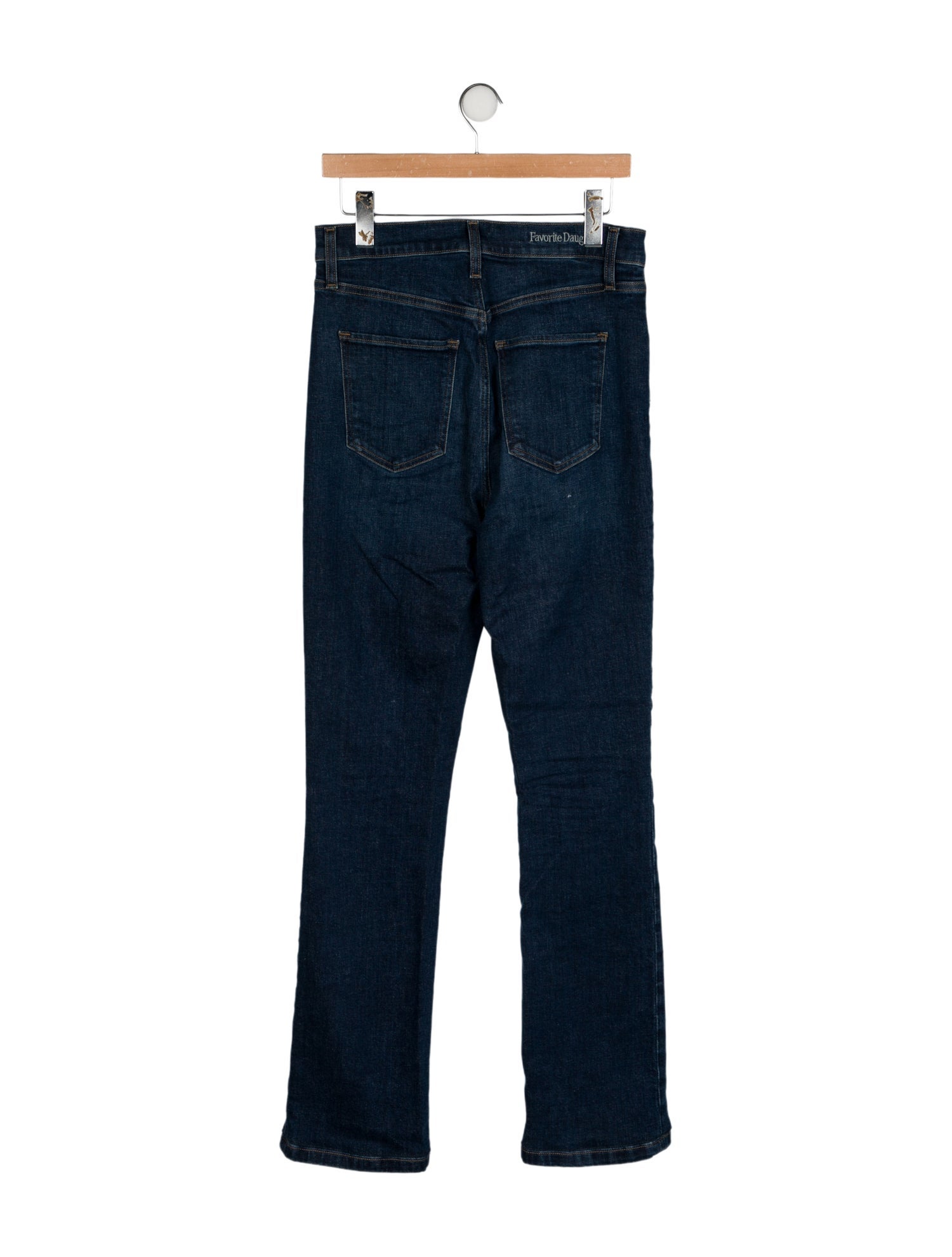 Favorite Daughter High-Rise Straight Leg Jeans