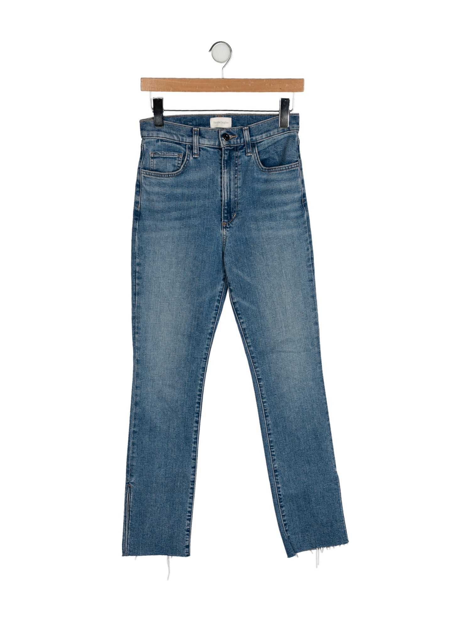 Favorite Daughter High-Rise Straight Leg Jeans