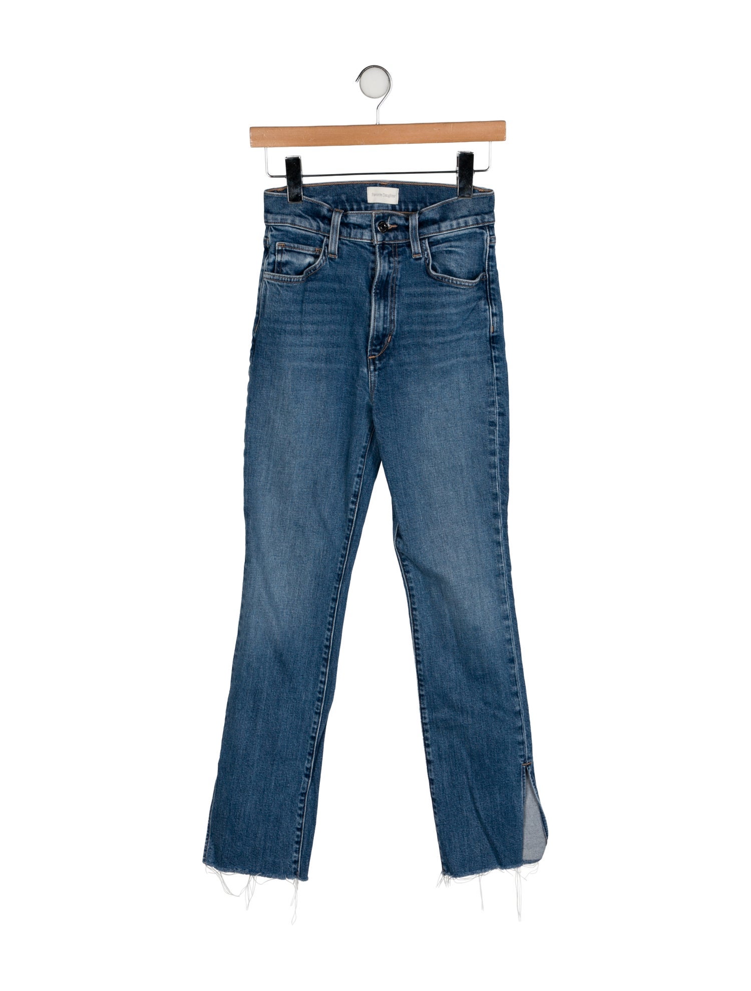 Favorite Daughter High-Rise Straight Leg Jeans