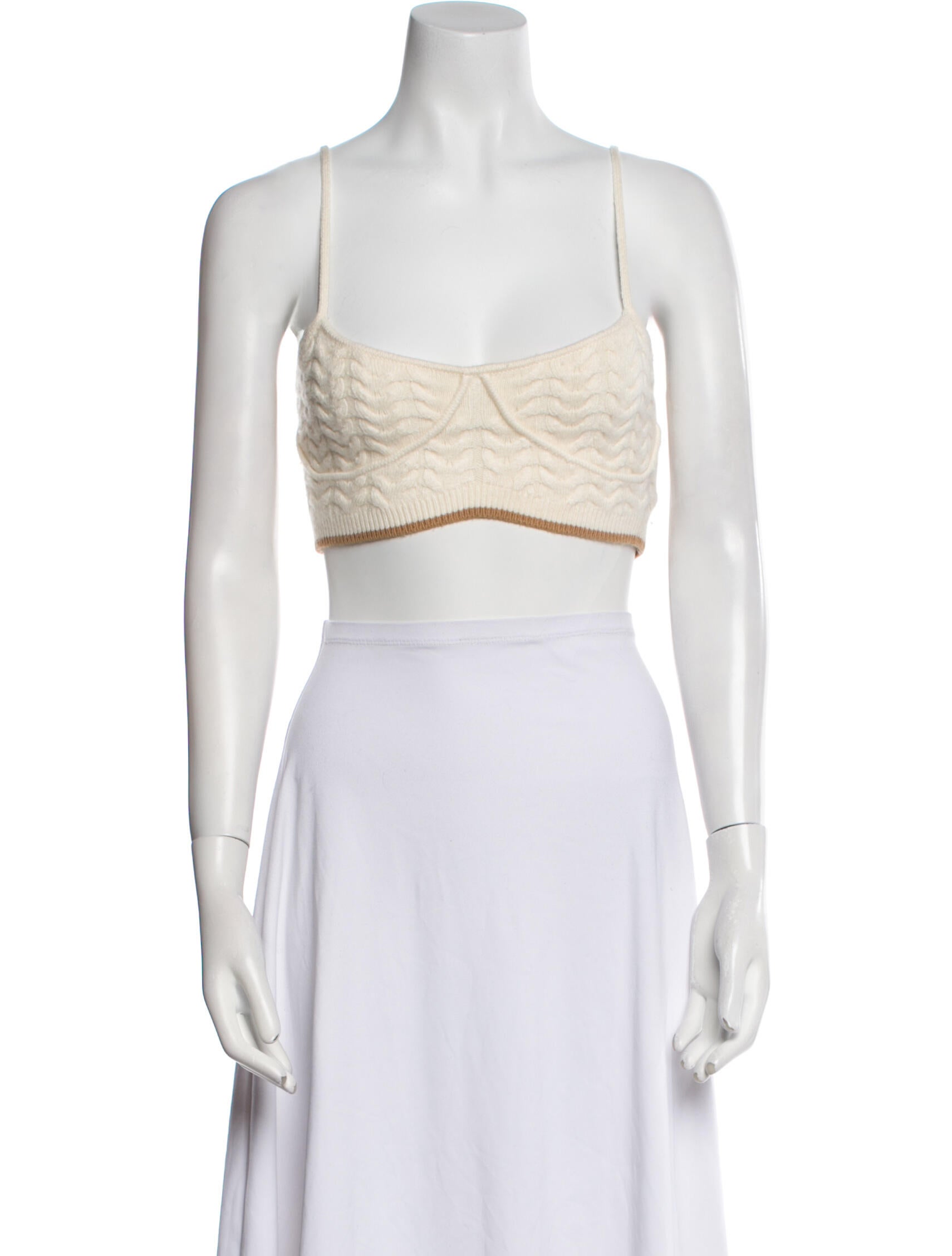 Favorite Daughter Square Neckline Sleeveless Crop Top