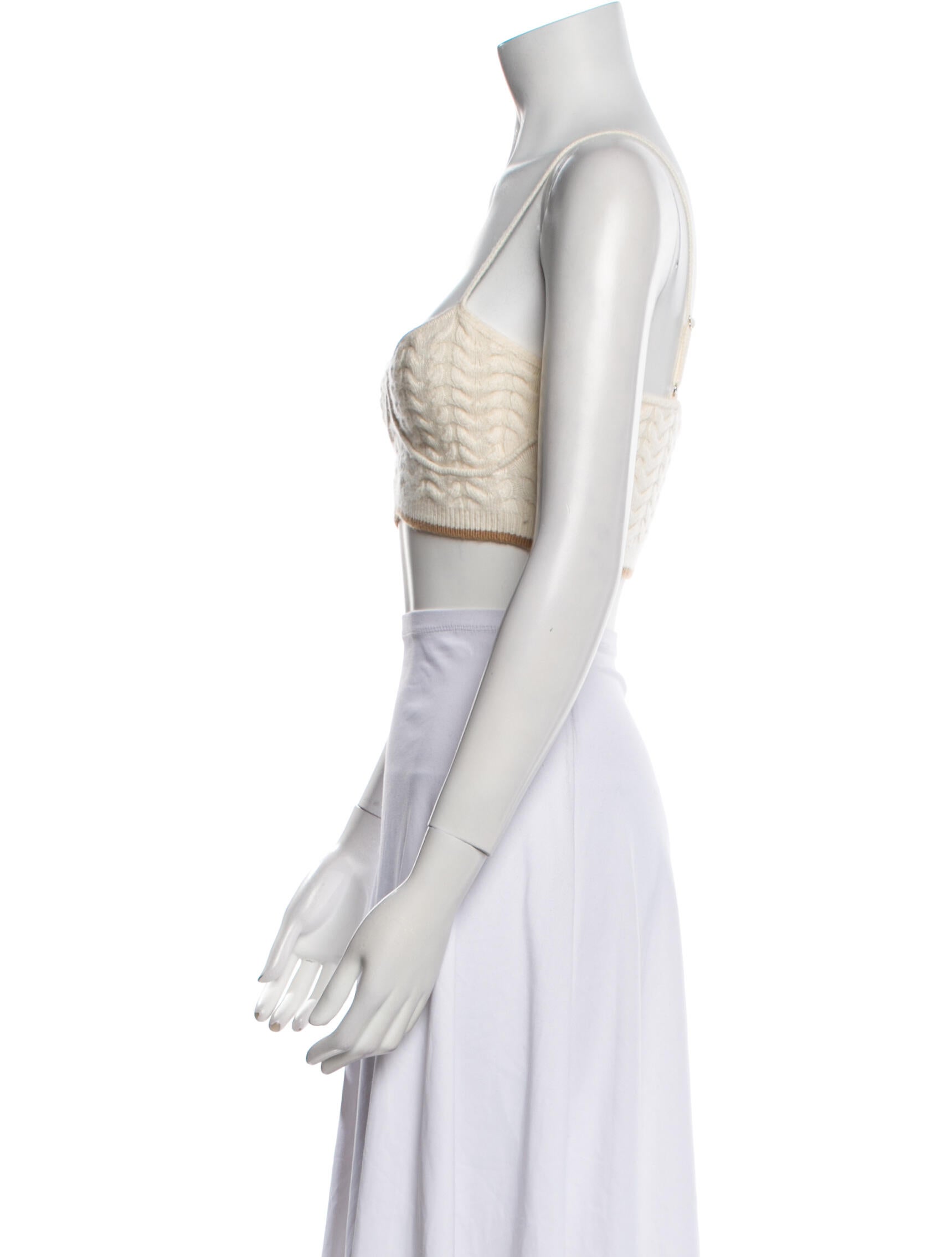 Favorite Daughter Square Neckline Sleeveless Crop Top