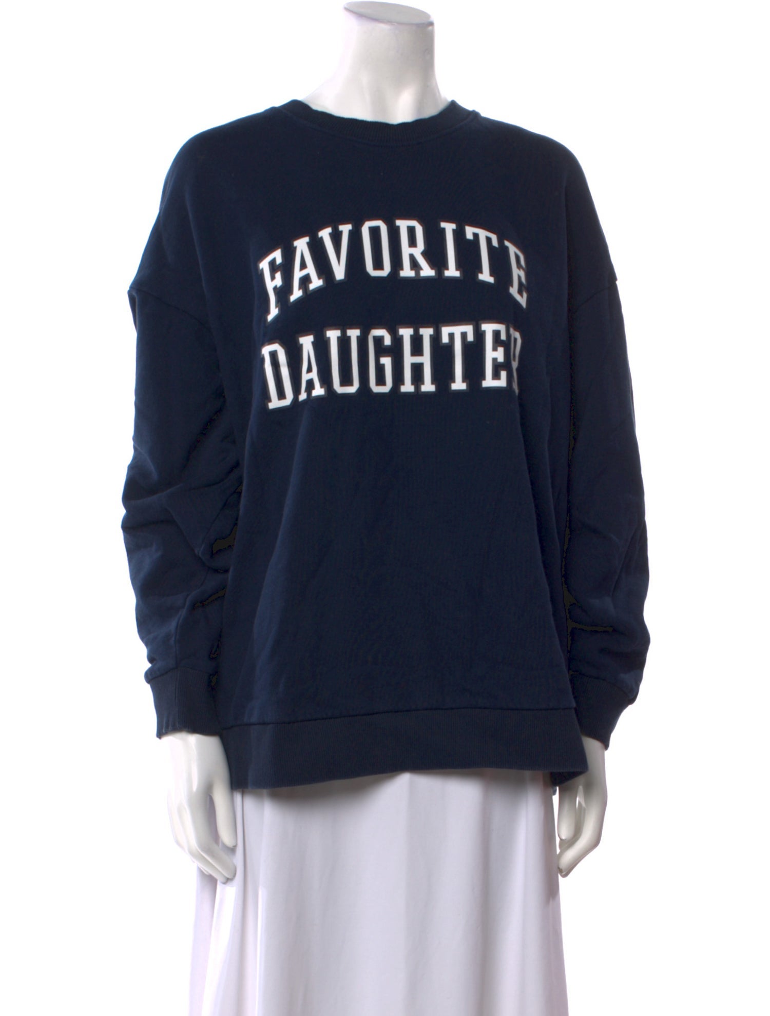 Favorite Daughter Graphic Print Crew Neck Sweatshirt