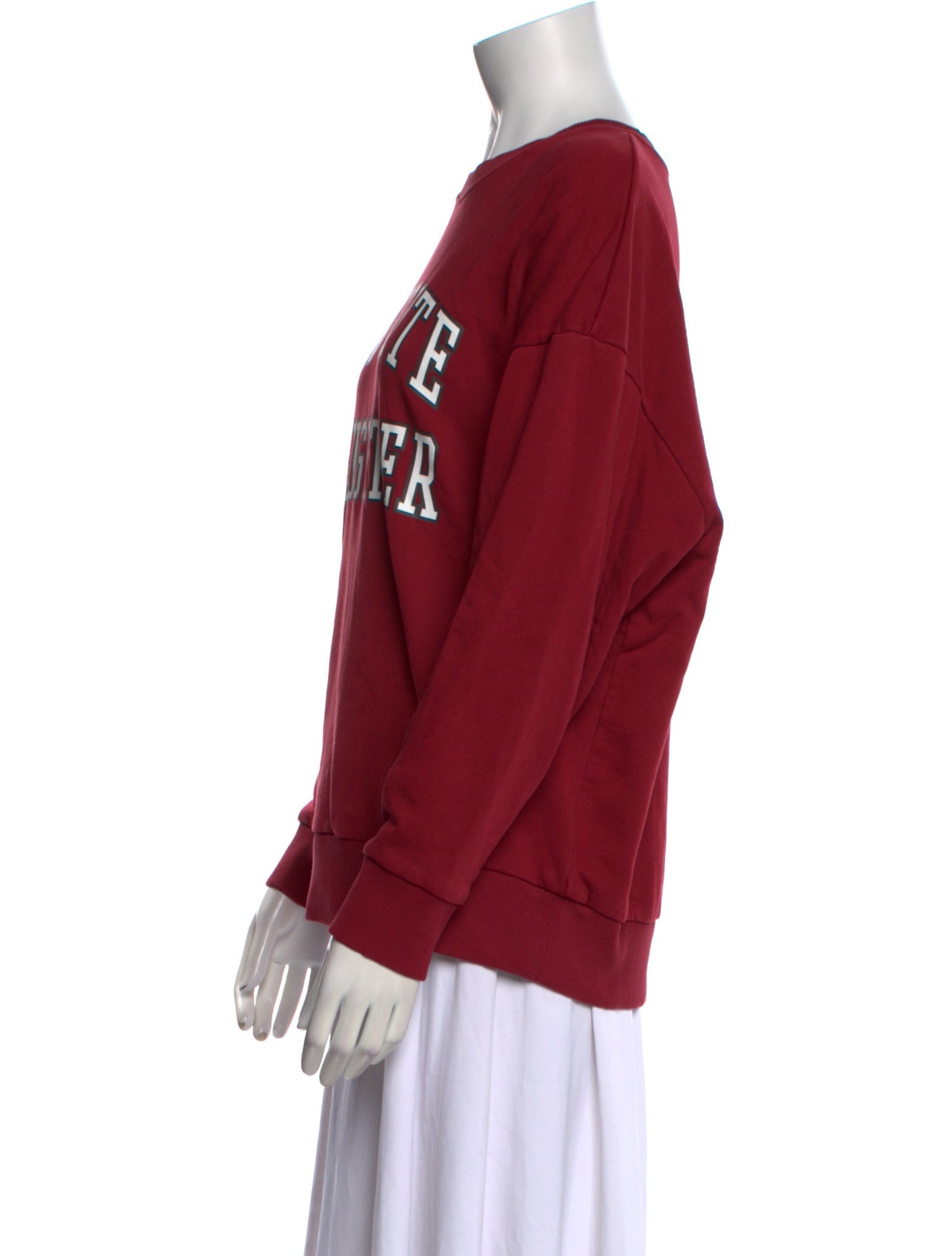 Favorite Daughter Graphic Print Crew Neck Sweater