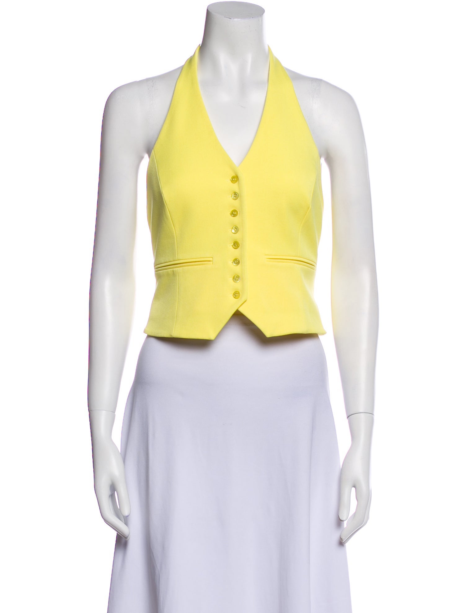 Favorite Daughter Halterneck Sleeveless Crop Top