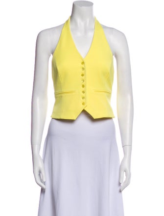 Favorite Daughter Halterneck Sleeveless Crop Top
