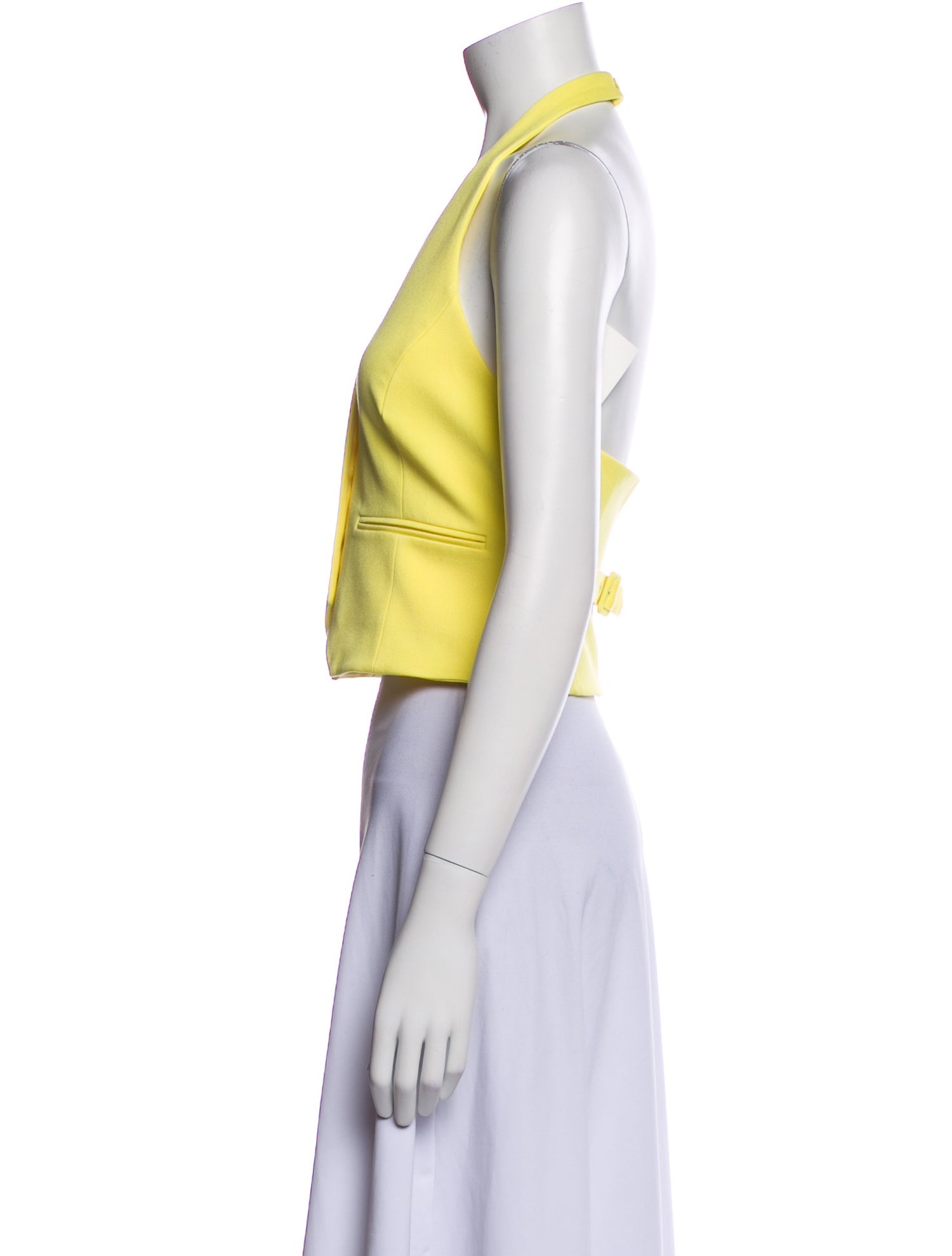 Favorite Daughter Halterneck Sleeveless Crop Top