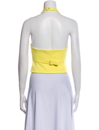 Favorite Daughter Halterneck Sleeveless Crop Top