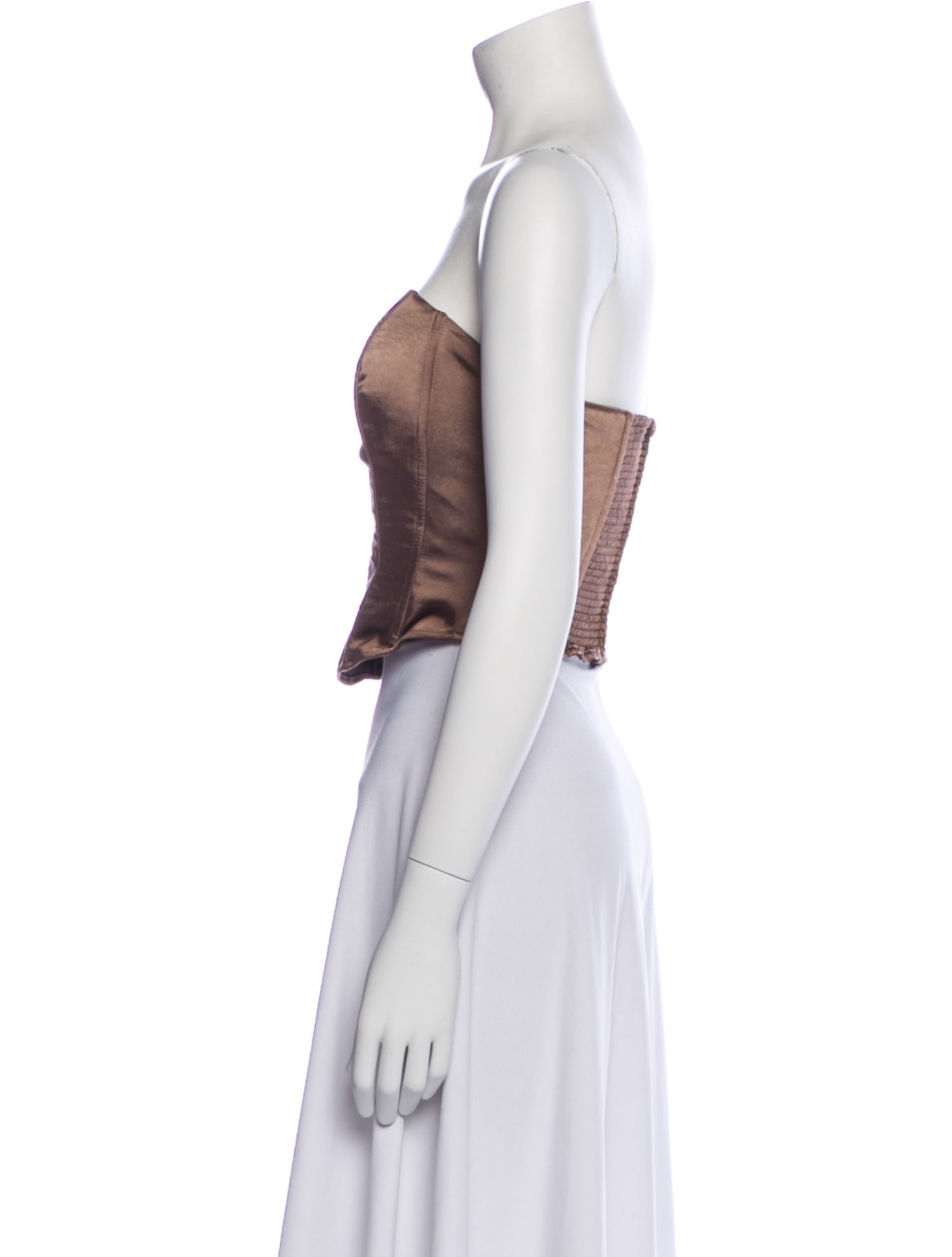 Favorite Daughter Strapless Crop Top