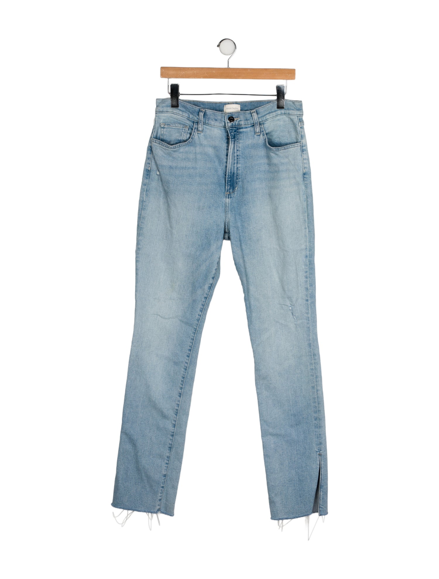 Favorite Daughter High-Rise Straight Leg Jeans