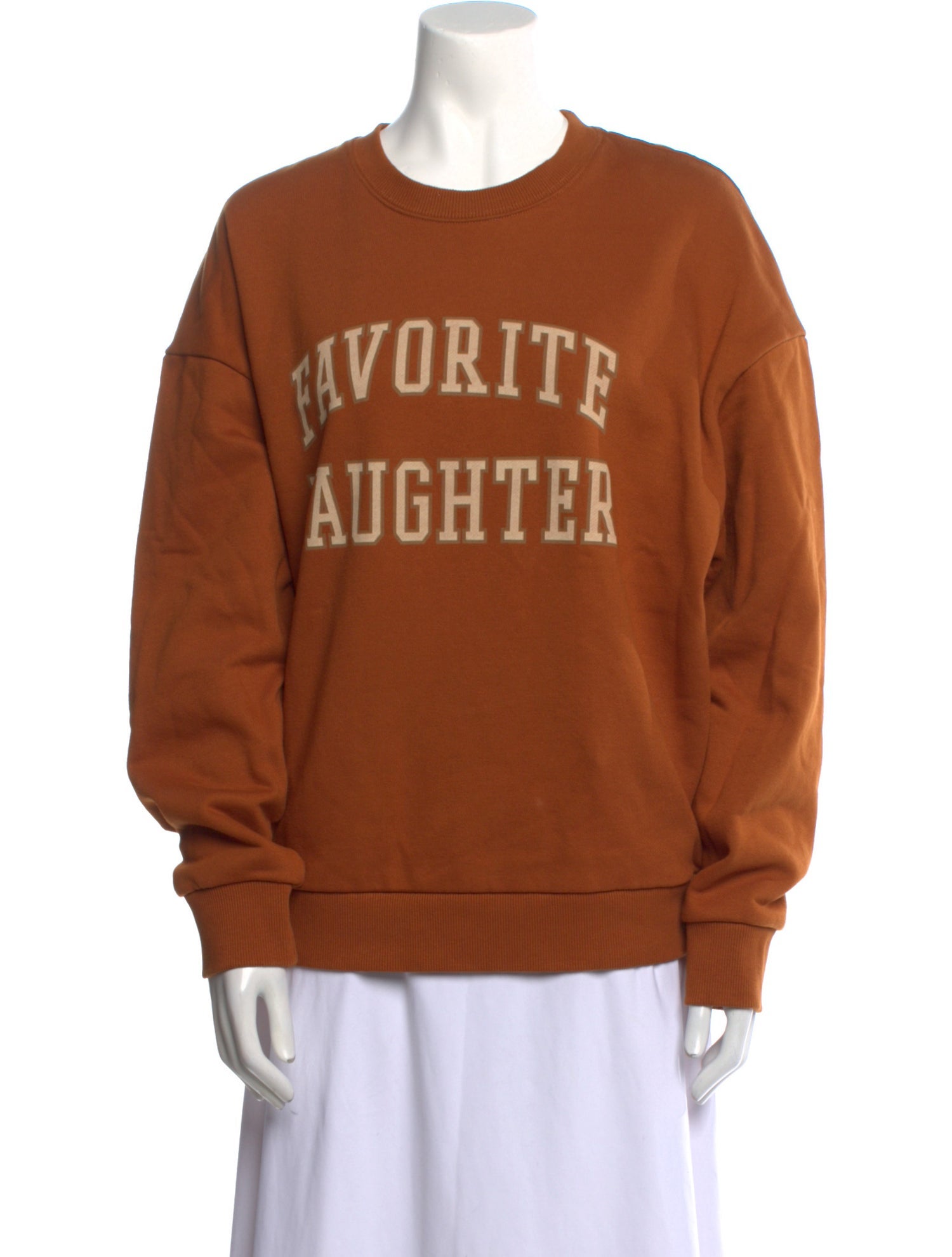 Favorite Daughter Graphic Print Crew Neck Sweatshirt