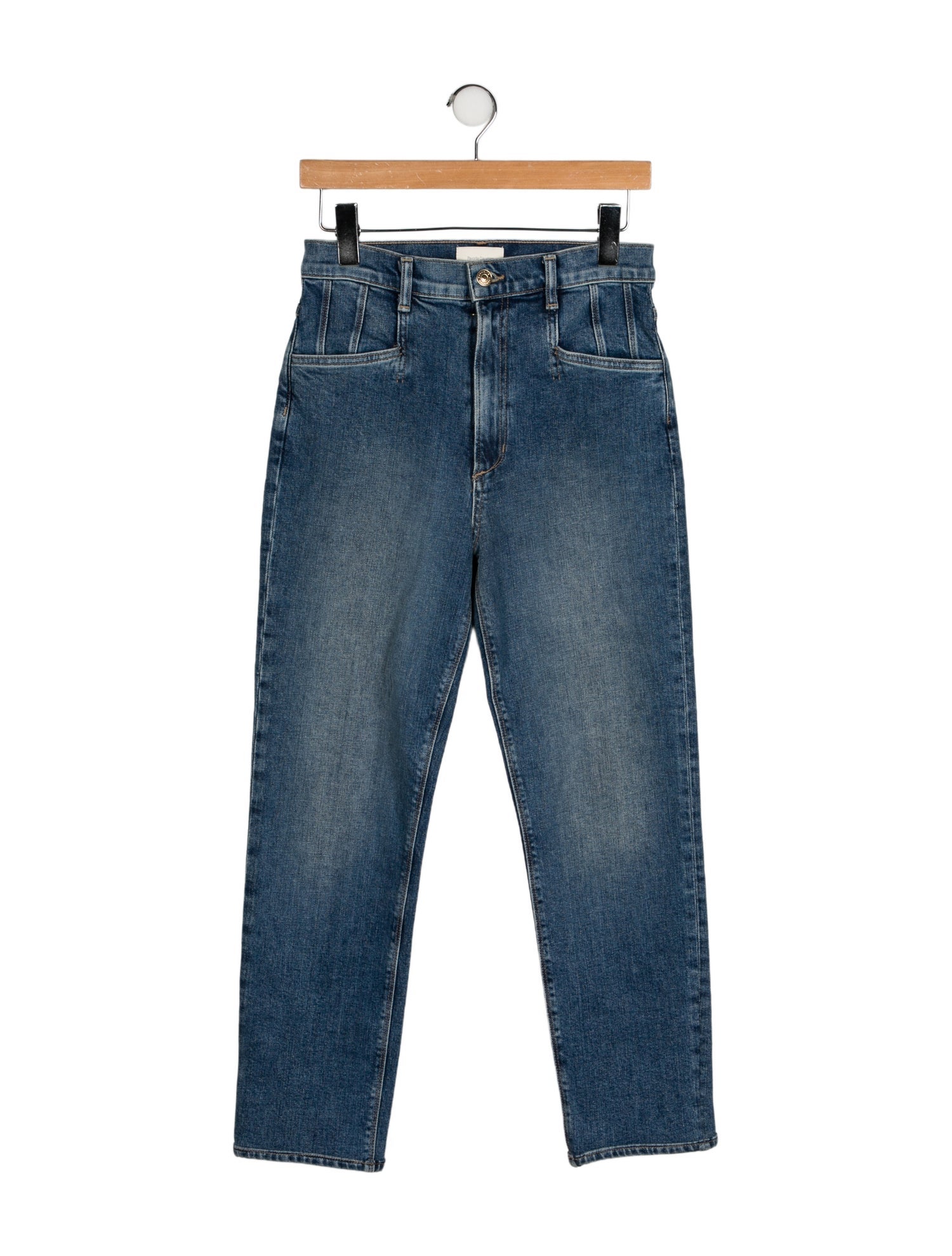 Favorite Daughter High-Rise Straight Leg Jeans
