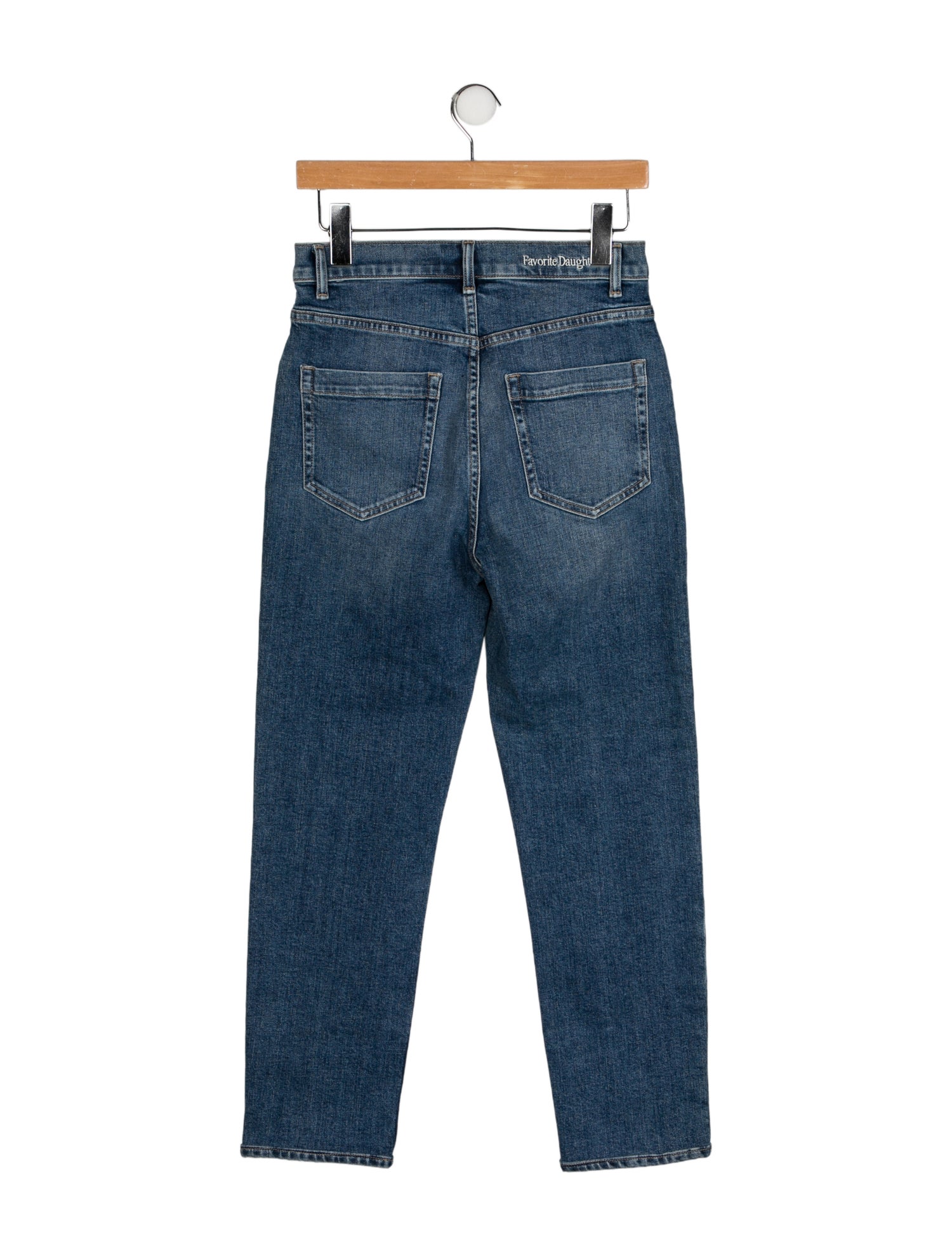 Favorite Daughter High-Rise Straight Leg Jeans