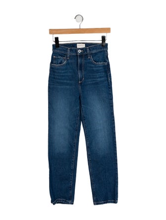 Favorite Daughter High-Rise Straight Leg Jeans
