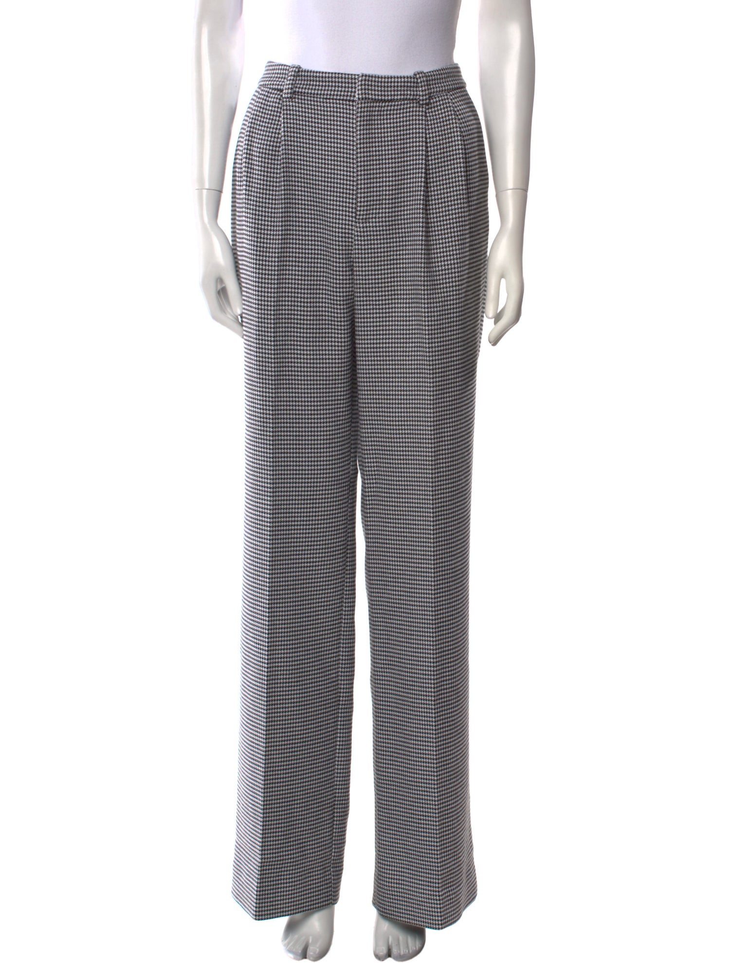 Favorite Daughter Houndstooth Print Wide Leg Pants w/ Tags