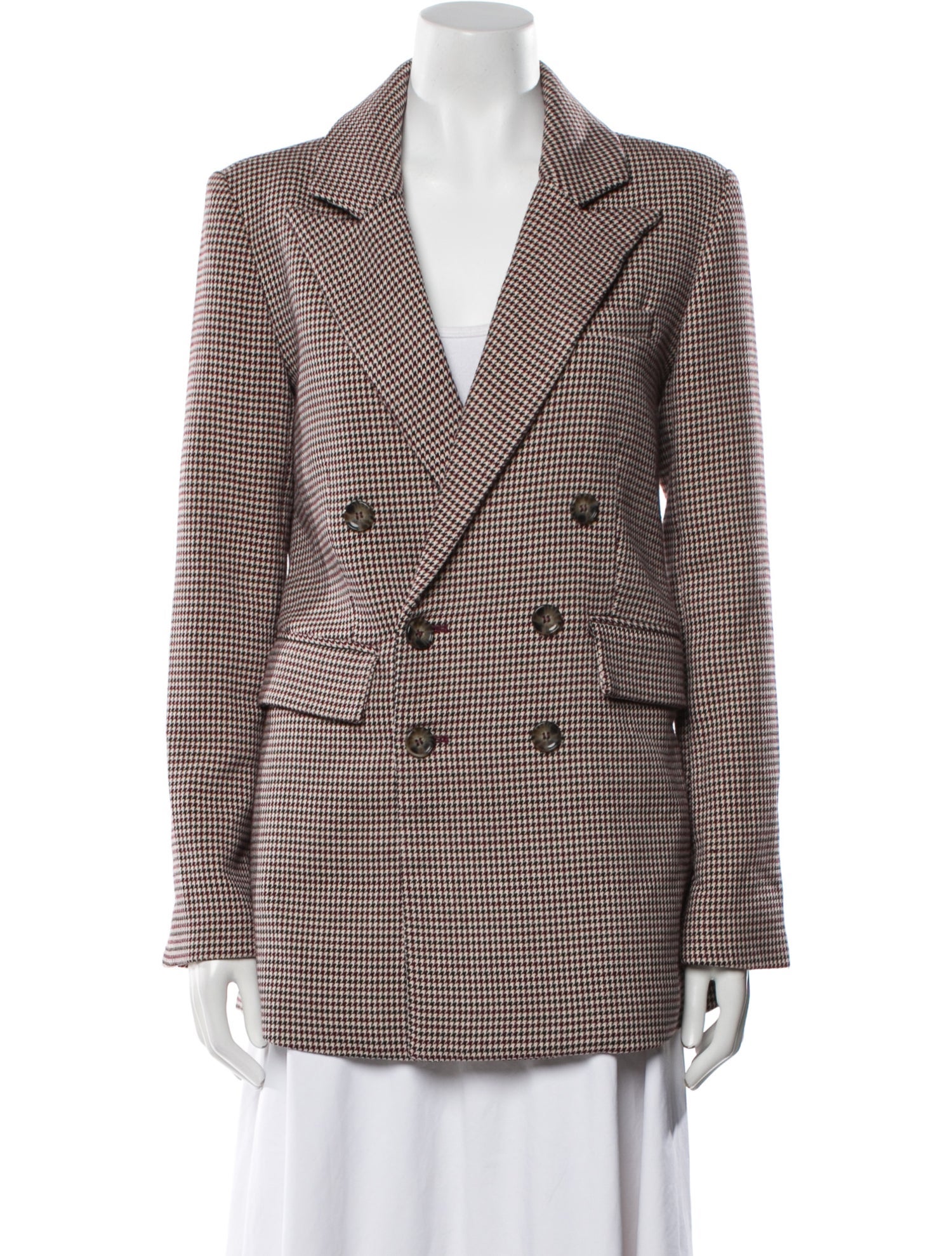 Favorite Daughter Houndstooth Print Blazer