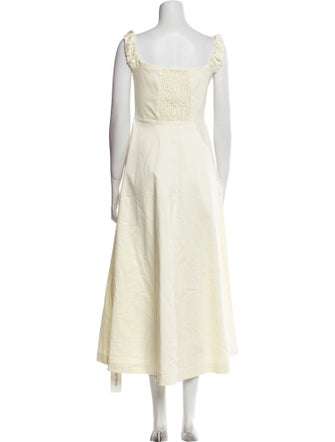 Favorite Daughter Square Neckline Long Dress