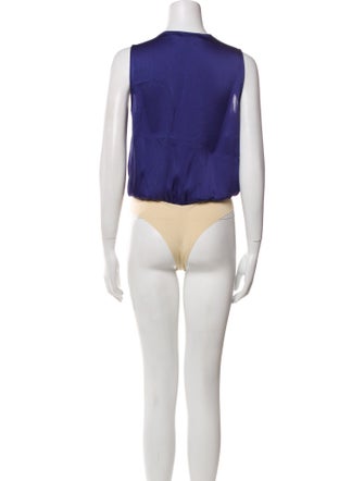 Favorite Daughter V-Neck Sleeveless Bodysuit