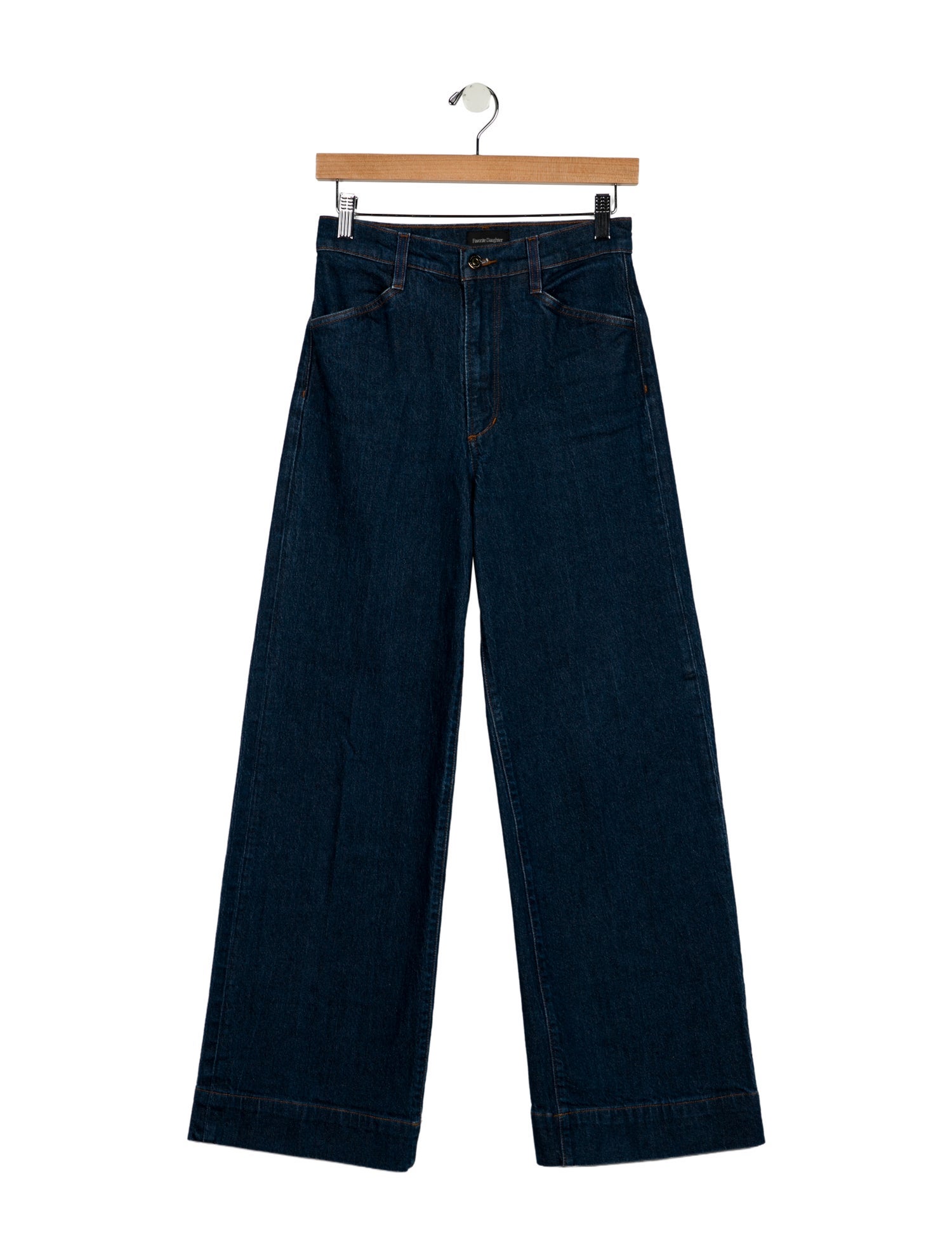 Favorite Daughter High-Rise Wide Leg Jeans