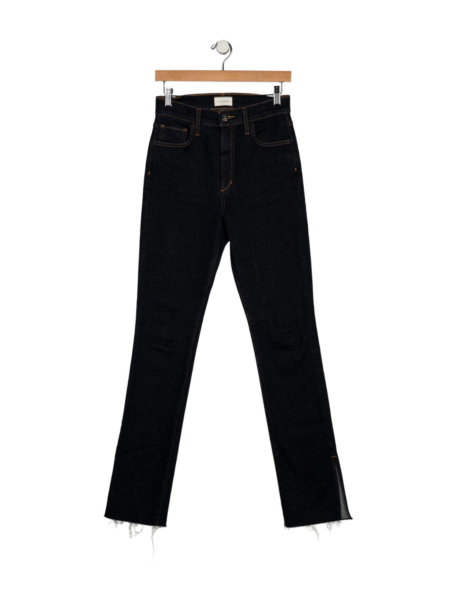 Favorite Daughter High-Rise Straight Leg Jeans
