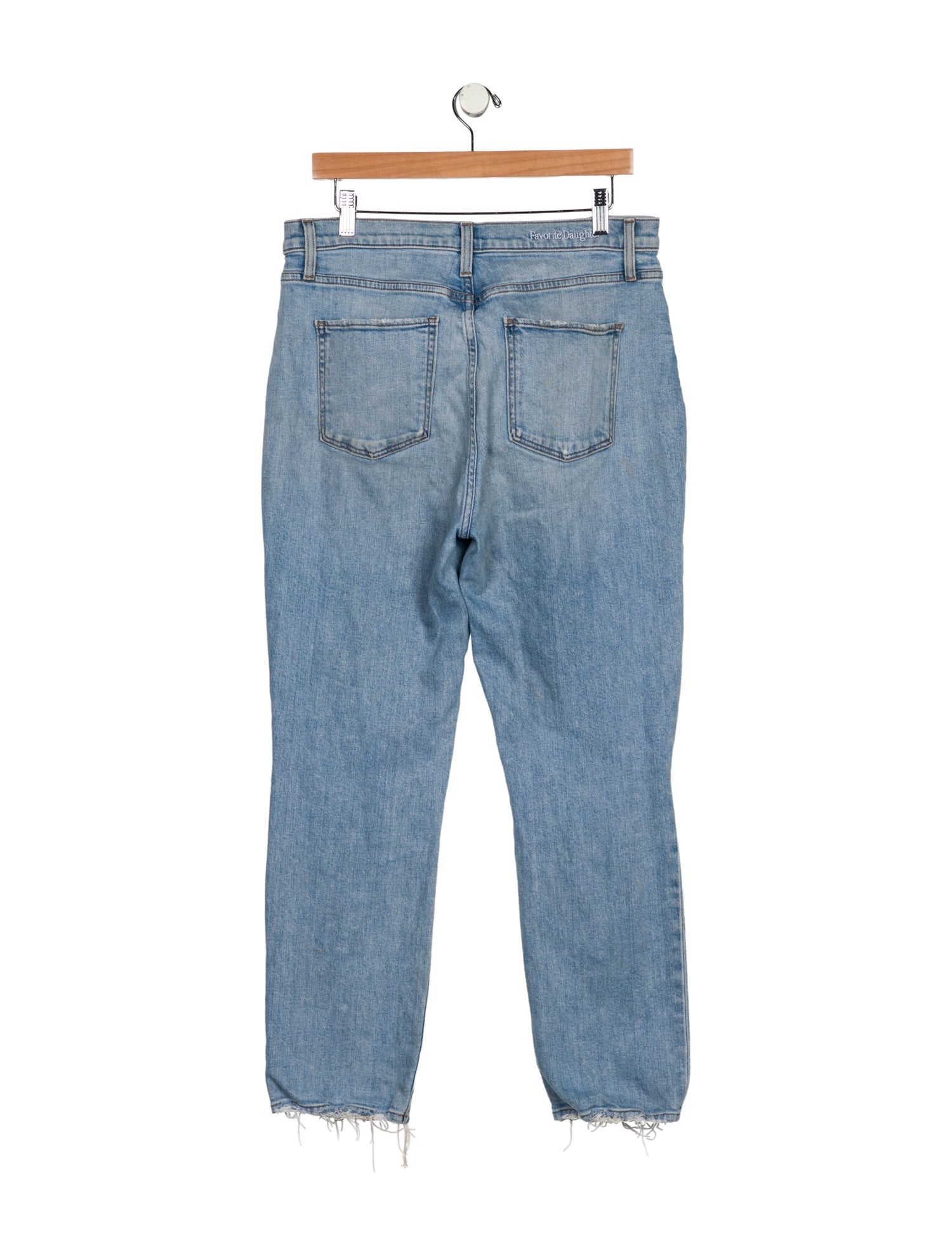 Favorite Daughter High-Rise Straight Leg Jeans