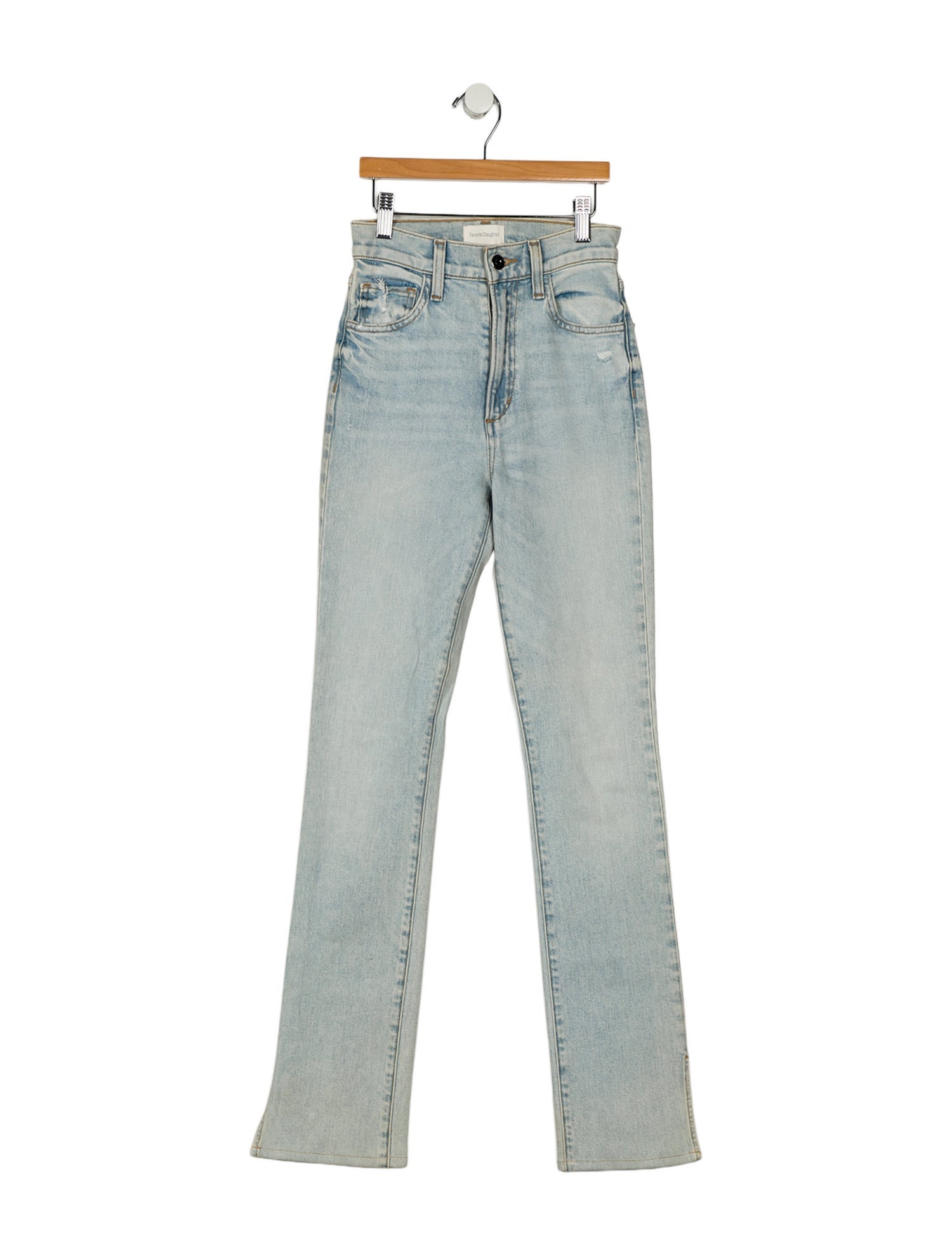 Favorite Daughter High-Rise Straight Leg Jeans