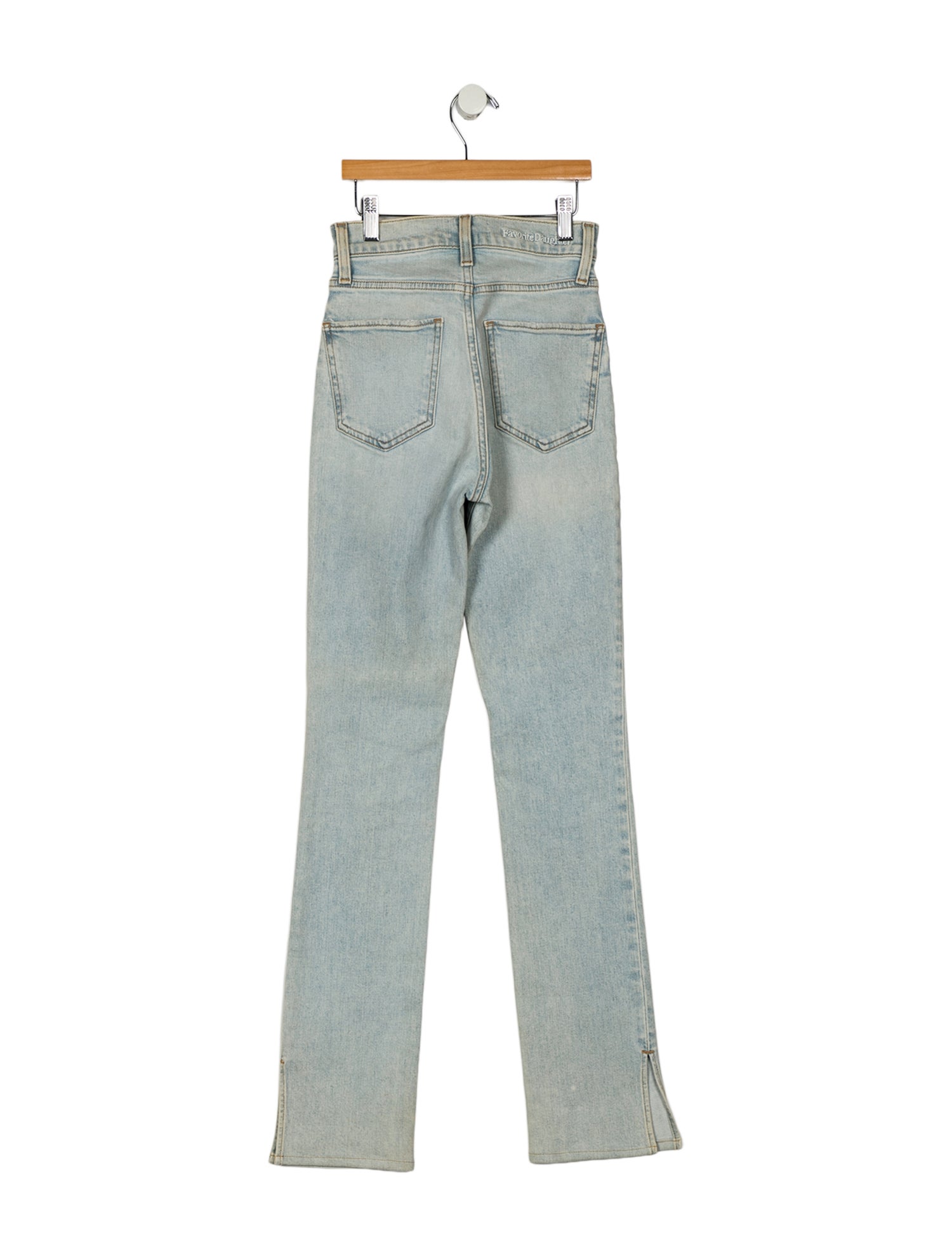 Favorite Daughter High-Rise Straight Leg Jeans