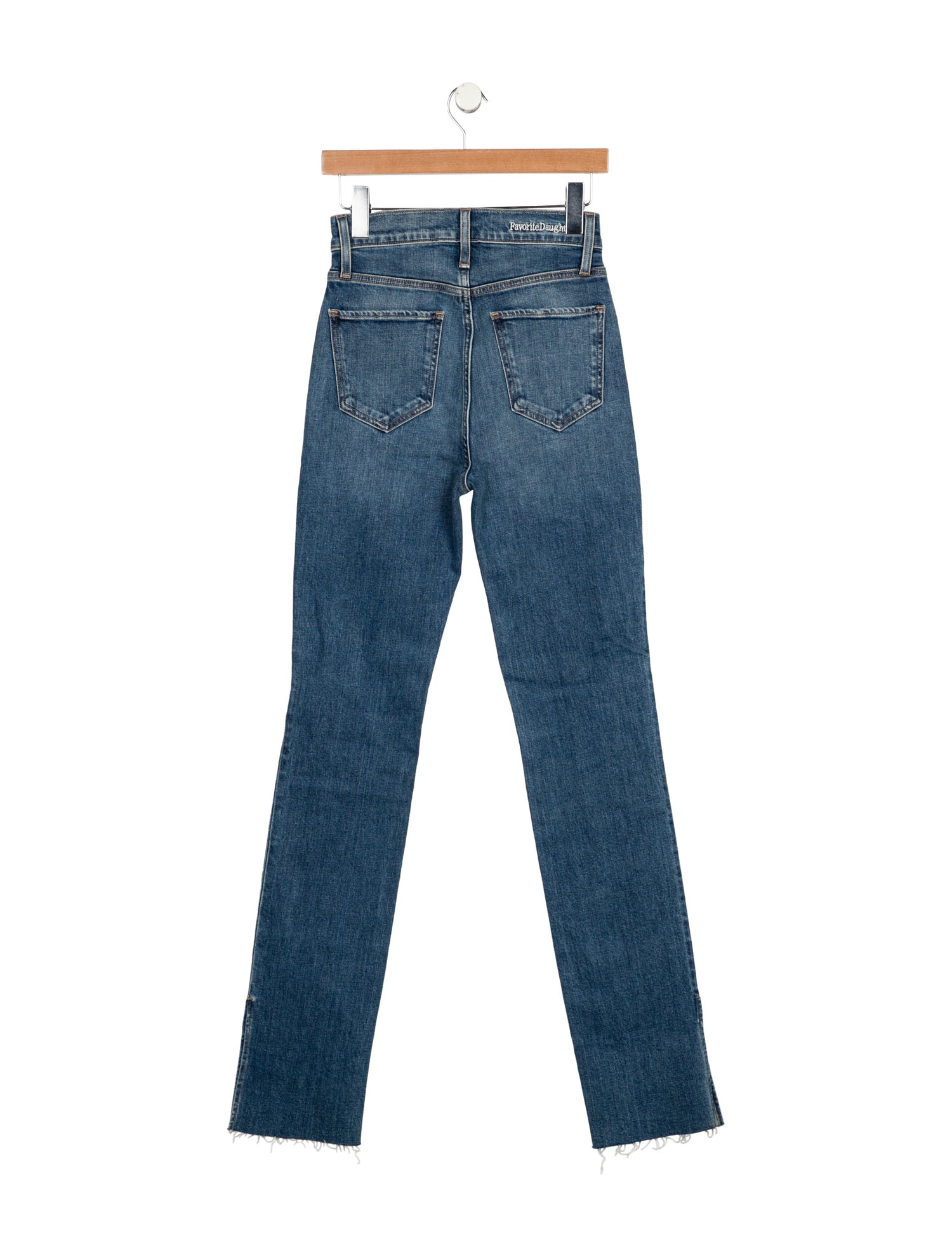 Favorite Daughter High-Rise Straight Leg Jeans