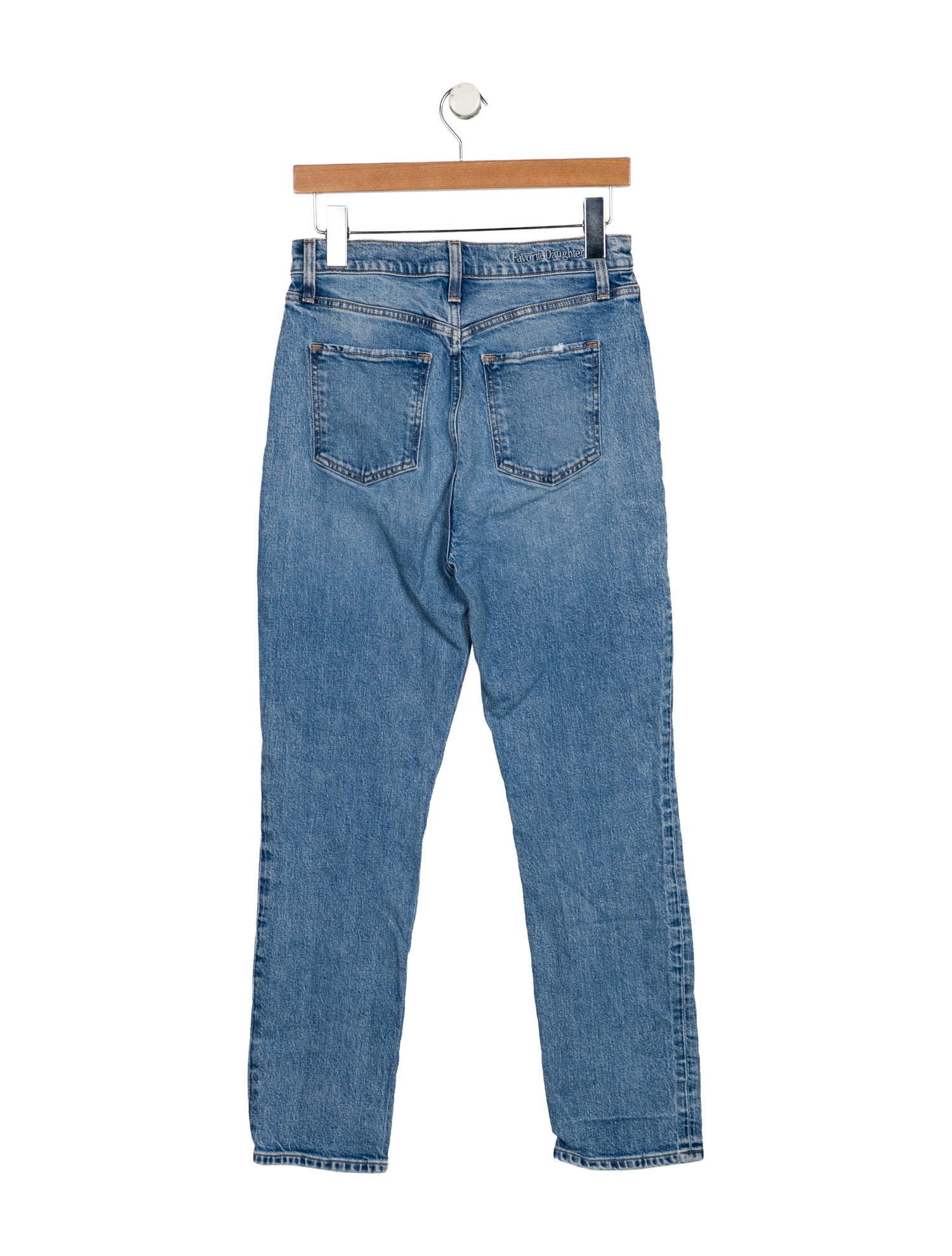 Favorite Daughter High-Rise Straight Leg Jeans