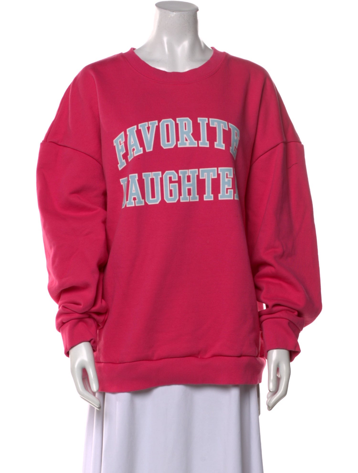 Favorite Daughter Graphic Print Crew Neck Sweatshirt
