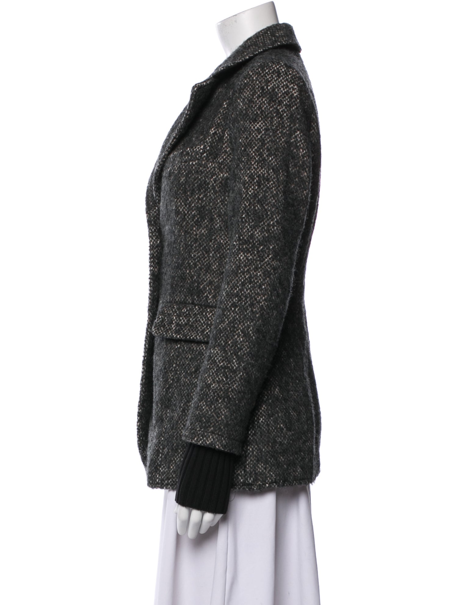Favorite Daughter Wool Tweed Pattern Blazer