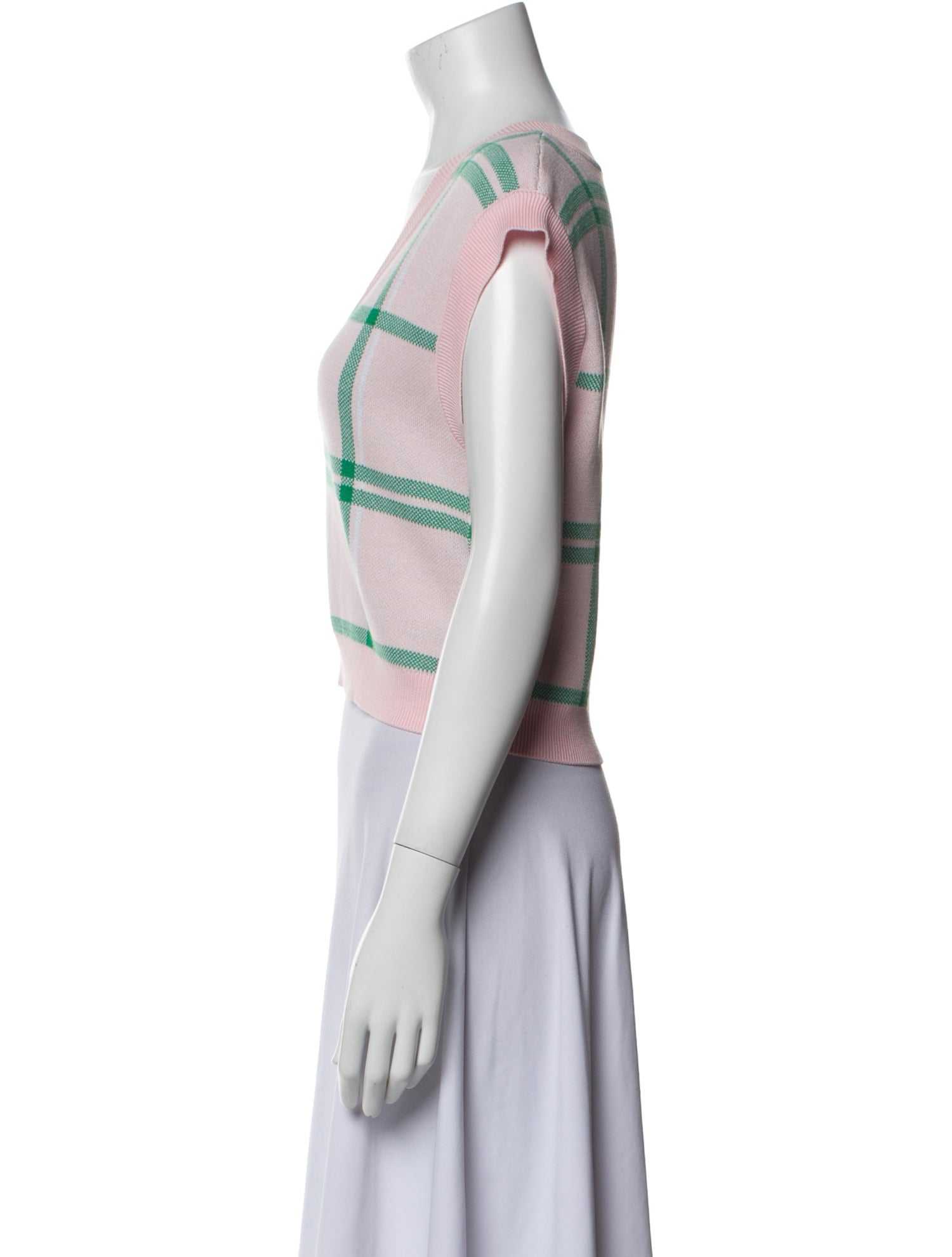 Favorite Daughter Striped V-Neck Crop Top w/ Tags