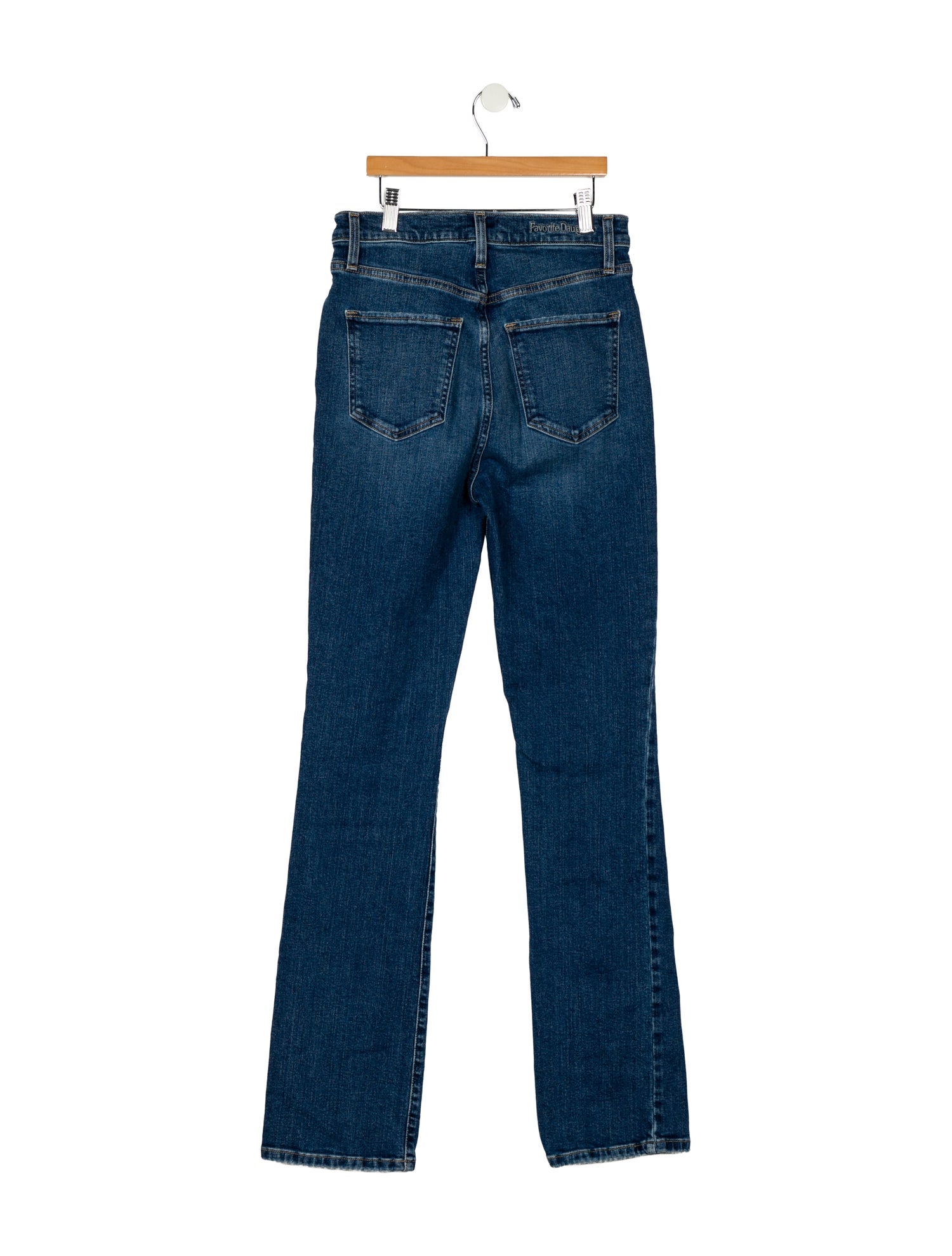 Favorite Daughter High-Rise Straight Leg Jeans