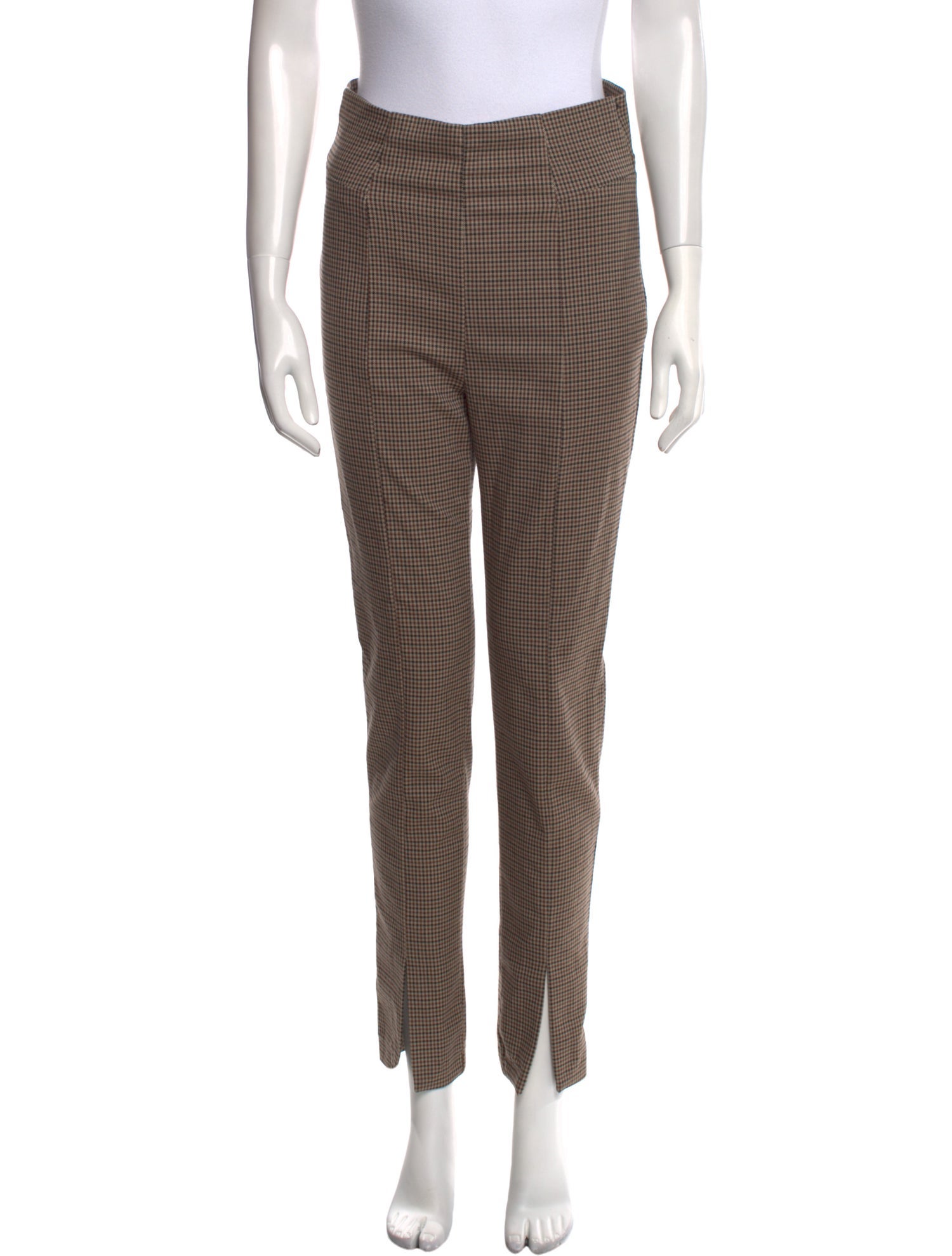 Favorite Daughter Plaid Print Skinny Leg Pants