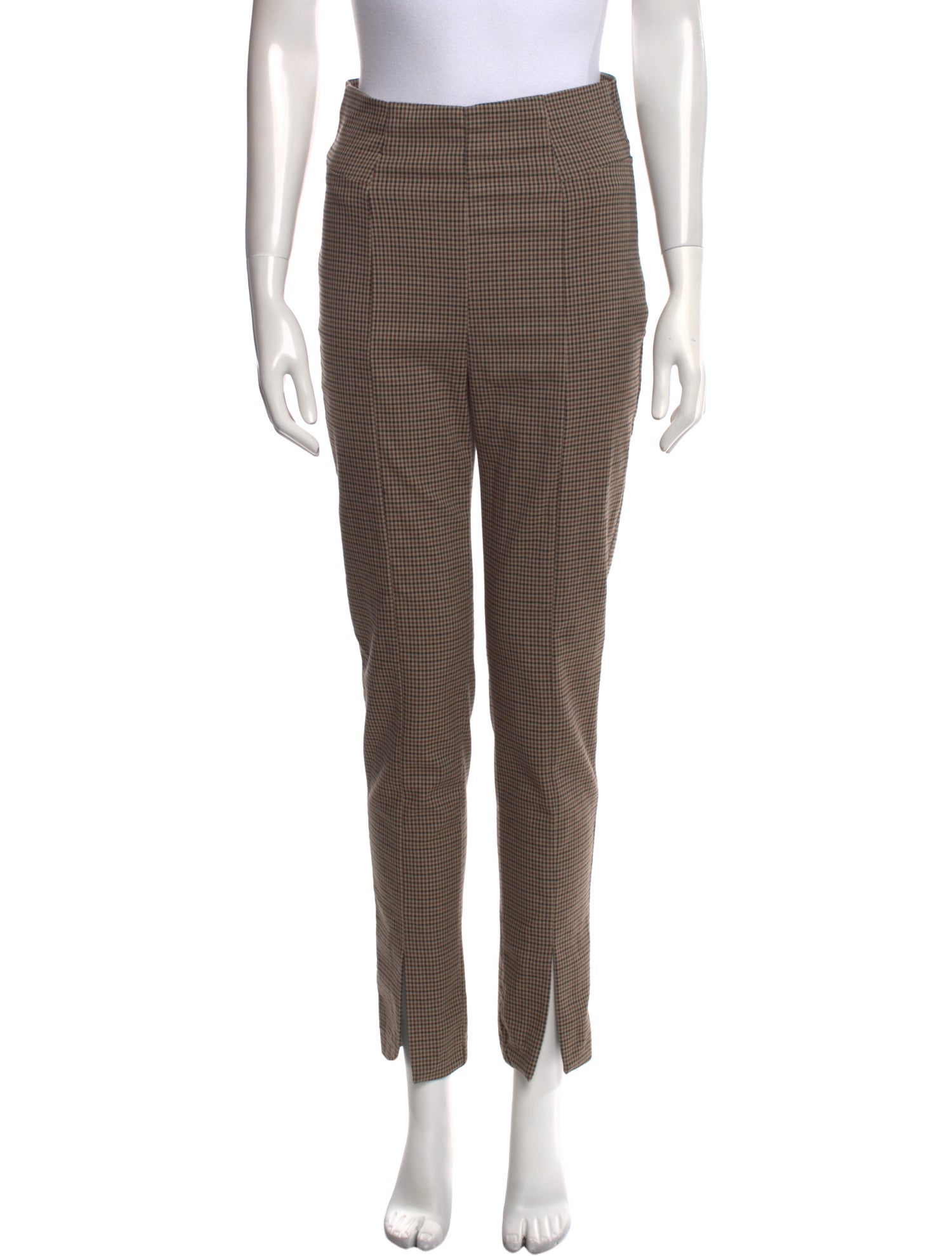 Favorite Daughter Plaid Print Skinny Leg Pants