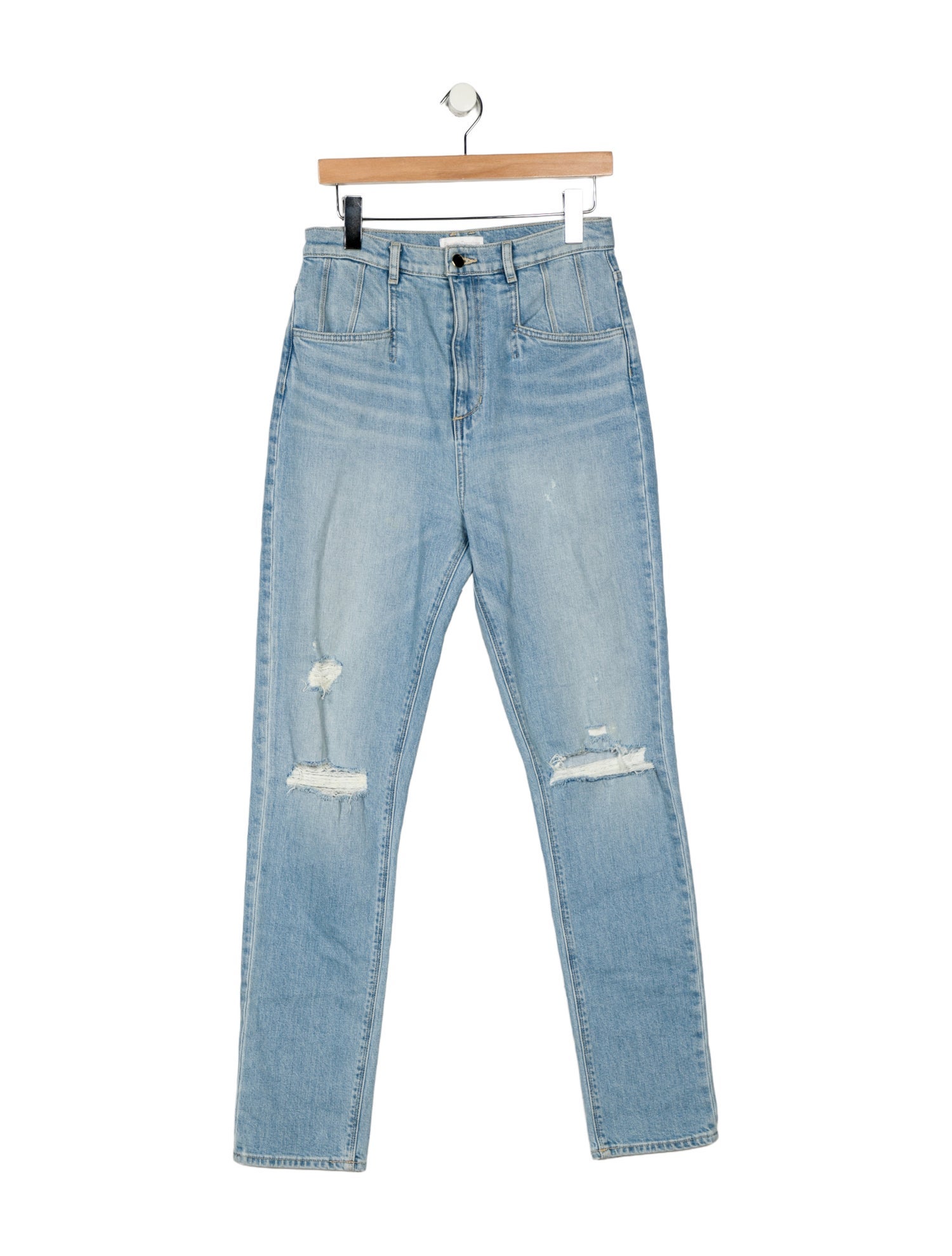 Favorite Daughter High-Rise Straight Leg Jeans