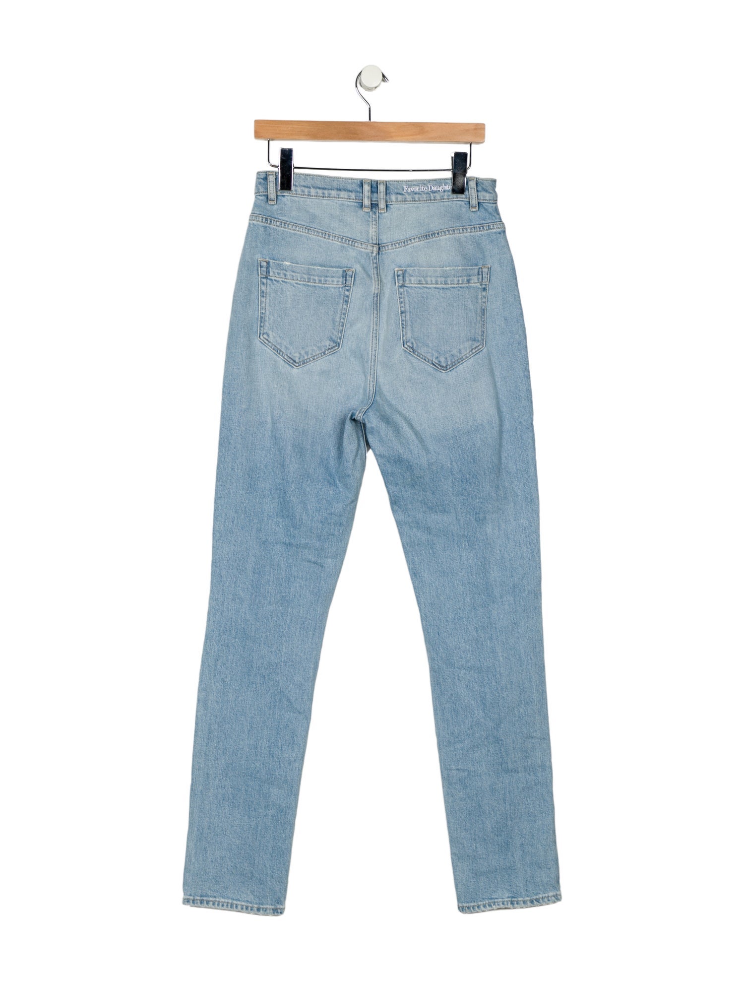 Favorite Daughter High-Rise Straight Leg Jeans