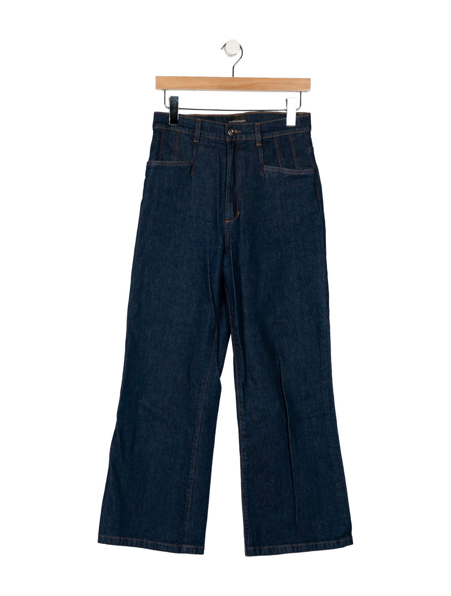 Favorite Daughter High-Rise Wide Leg Jeans