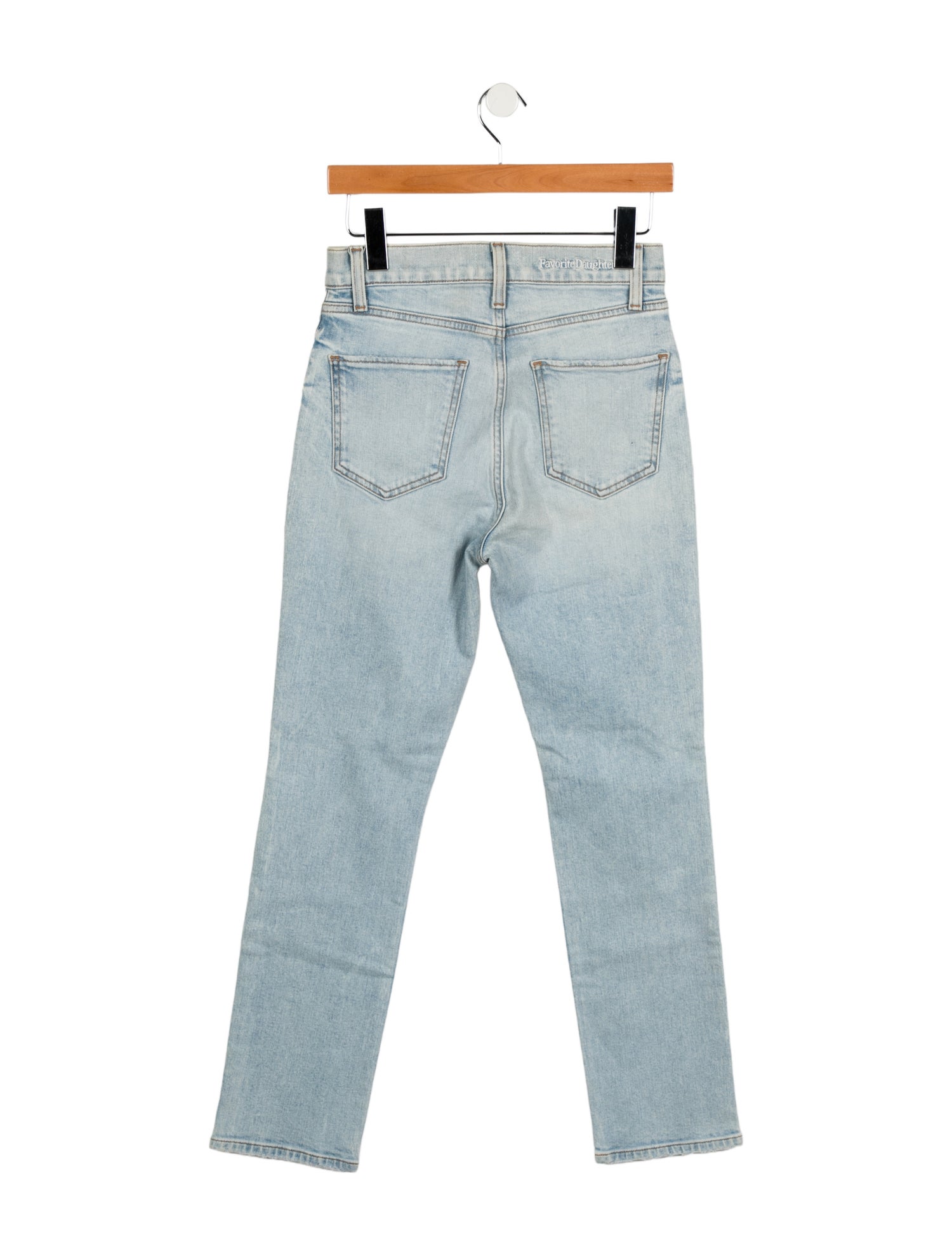 Favorite Daughter High-Rise Straight Leg Jeans w/ Tags