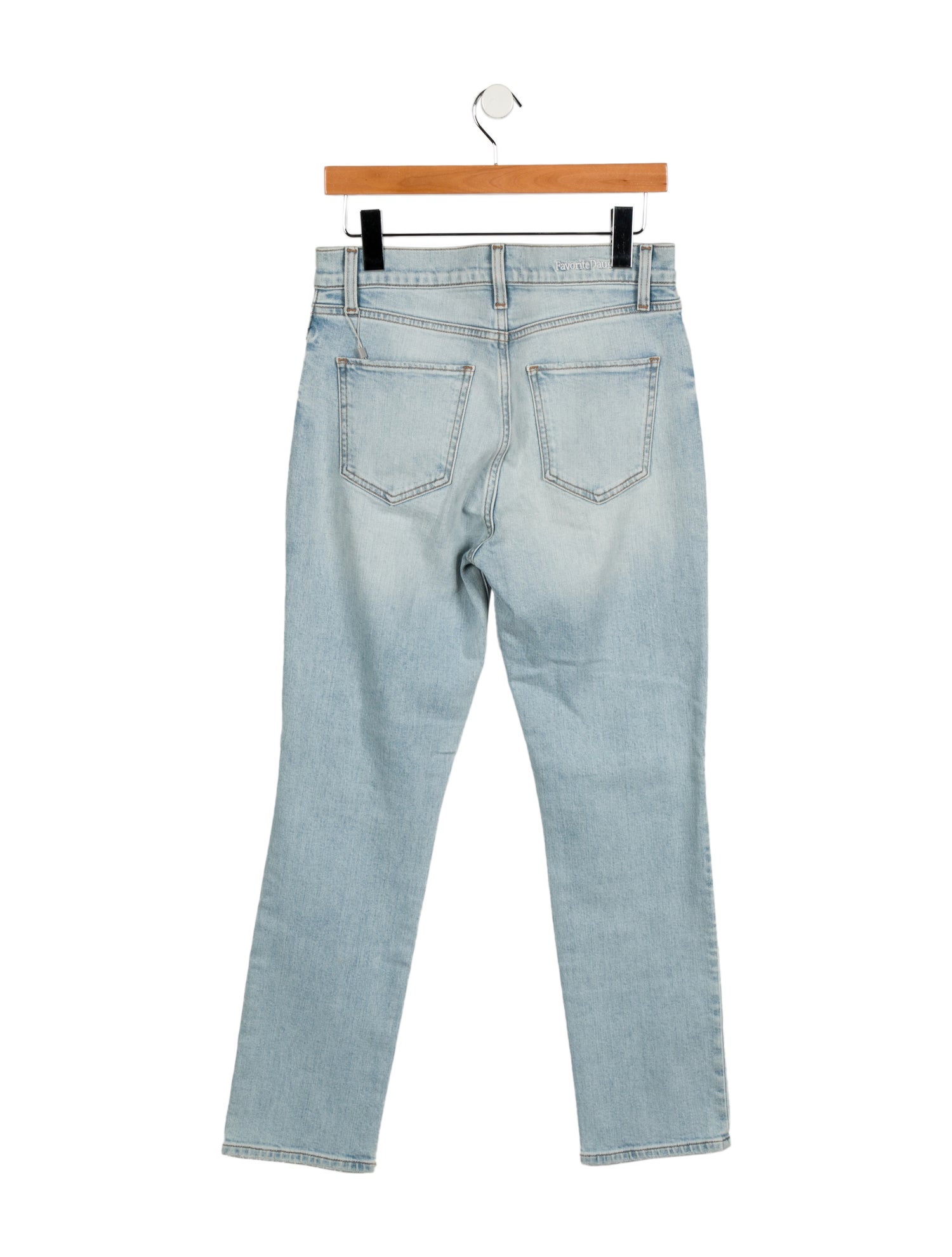 Favorite Daughter High-Rise Straight Leg Jeans w/ Tags