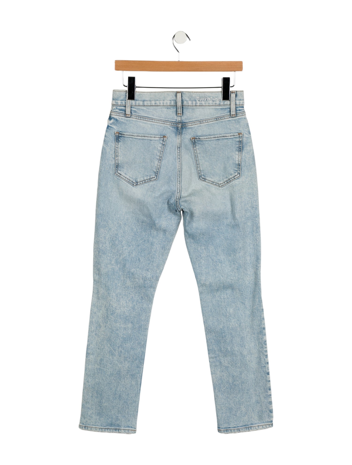 Favorite Daughter High-Rise Straight Leg Jeans w/ Tags
