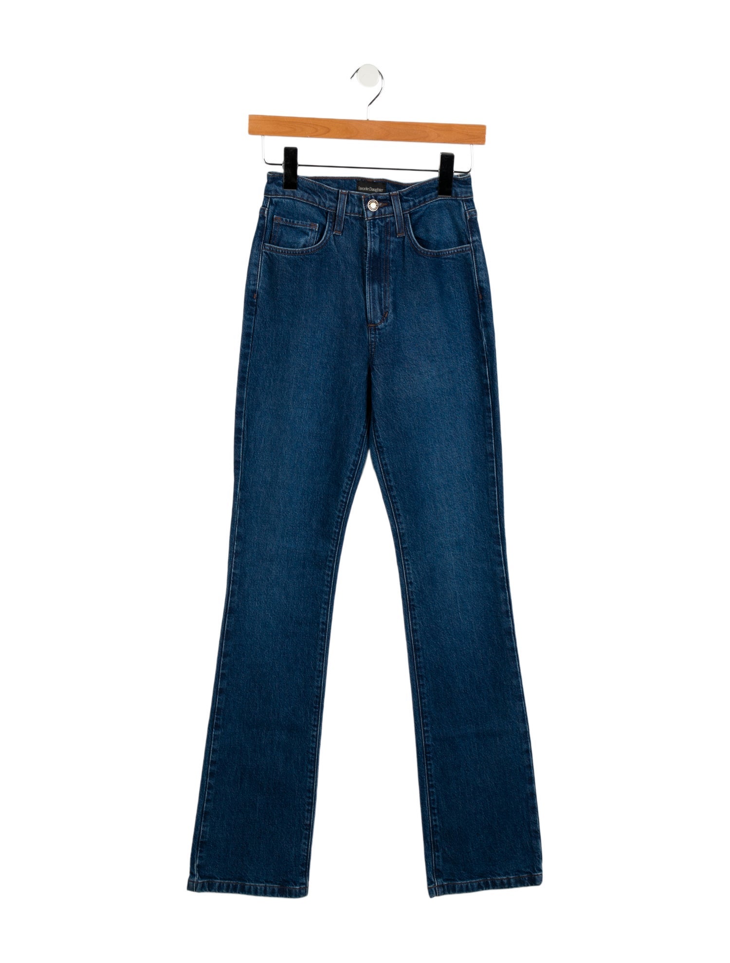 Favorite Daughter High-Rise Straight Leg Jeans w/ Tags