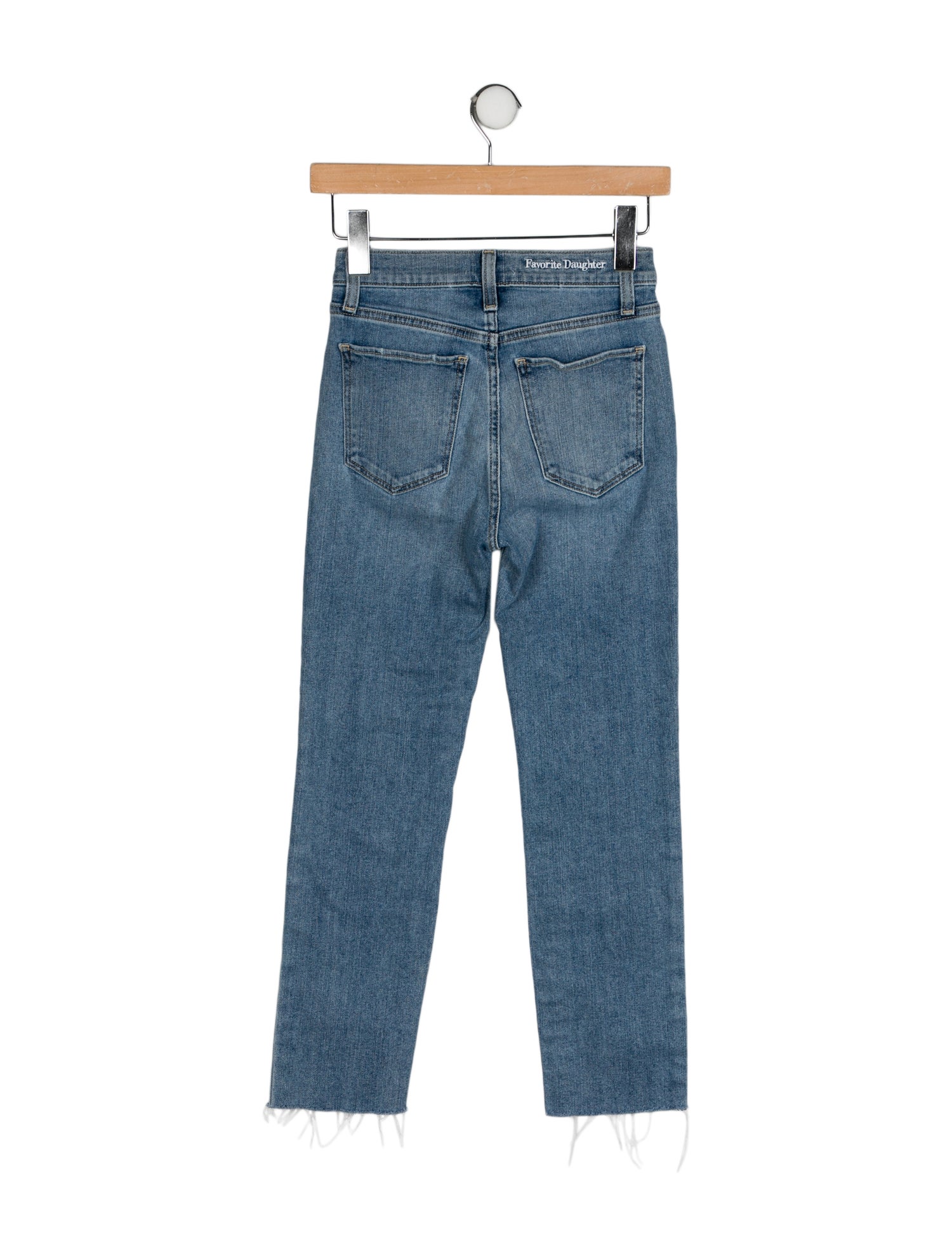Favorite Daughter Mid-Rise Straight Leg Jeans